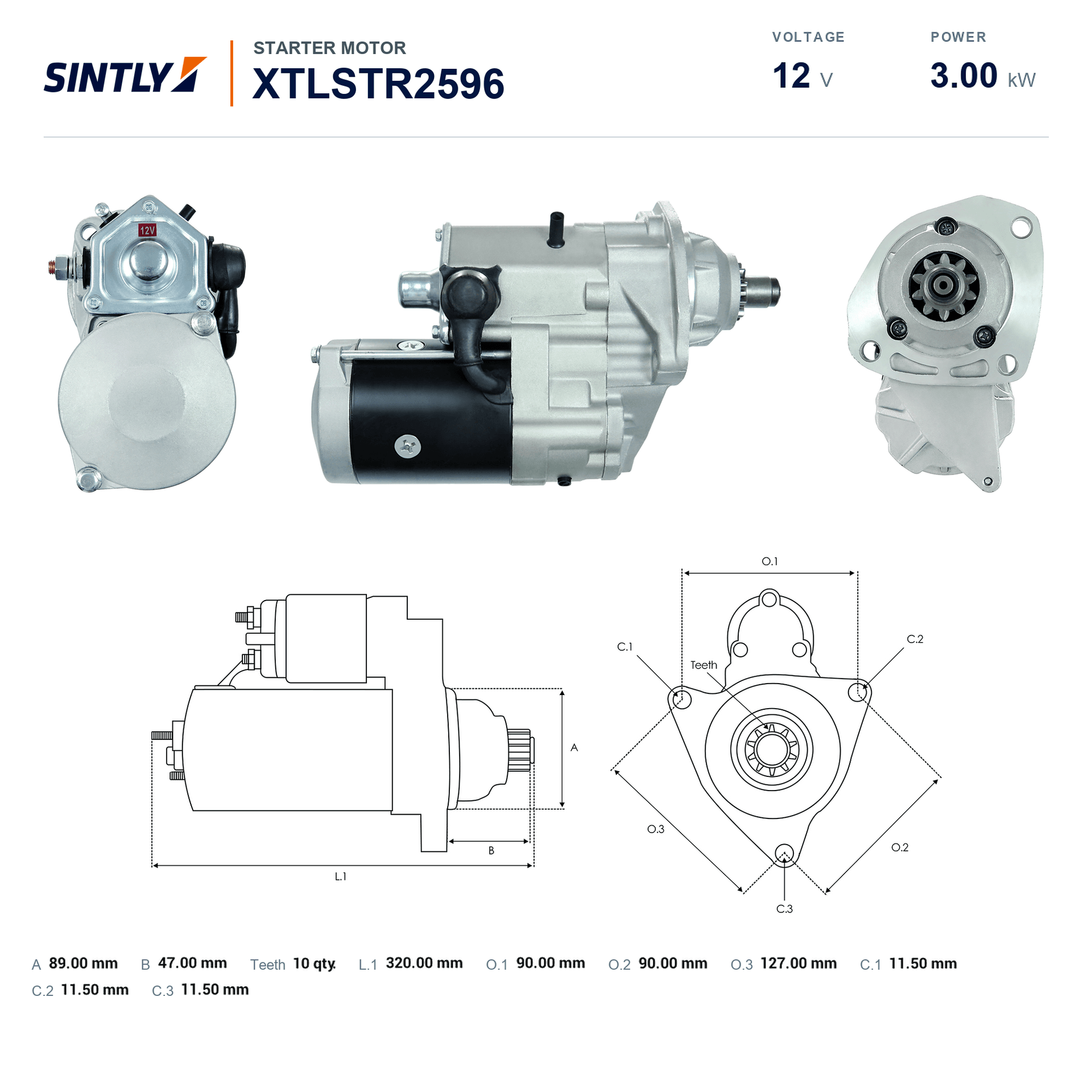 Starter XTLSTR2596