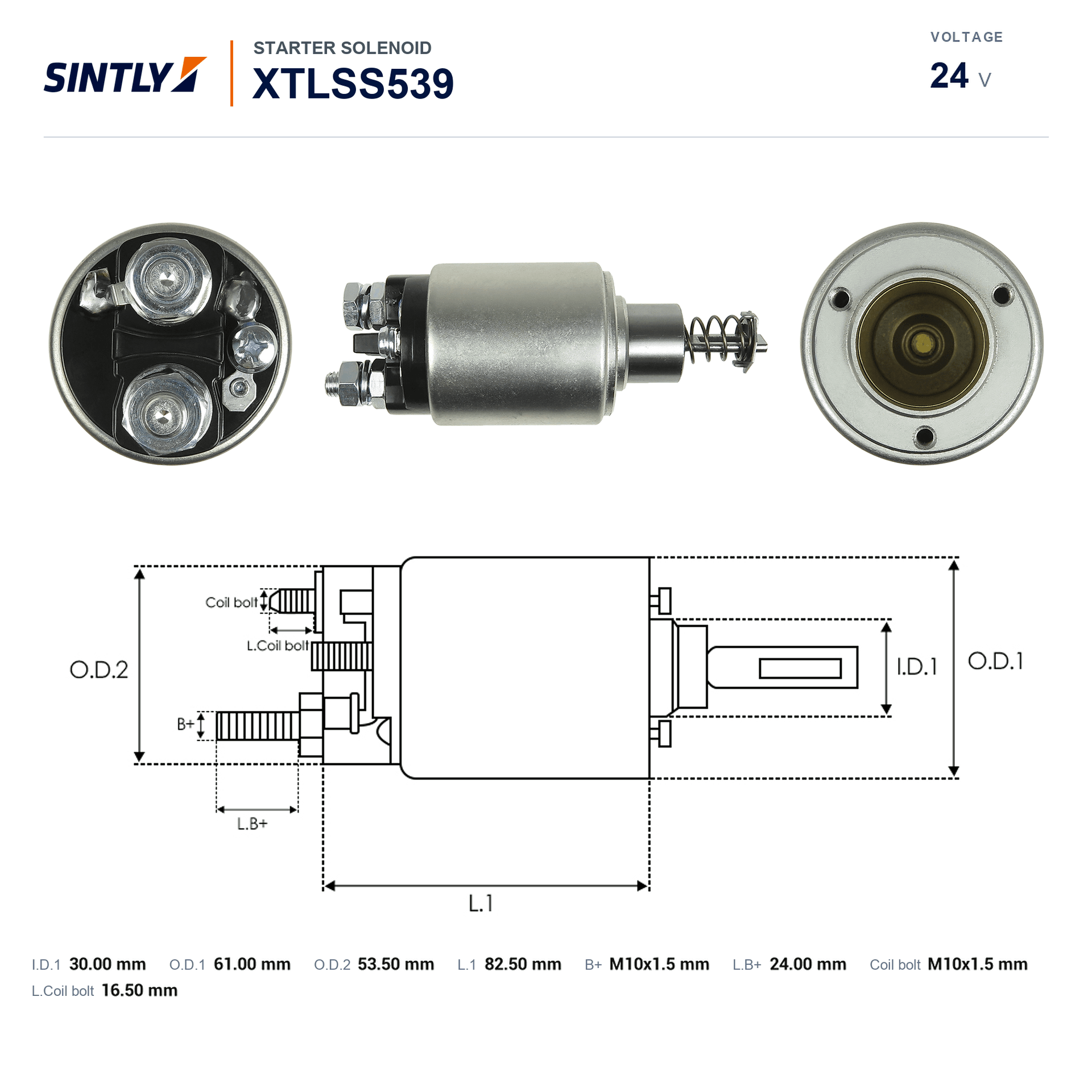 Starter Solenoid XTLSS539