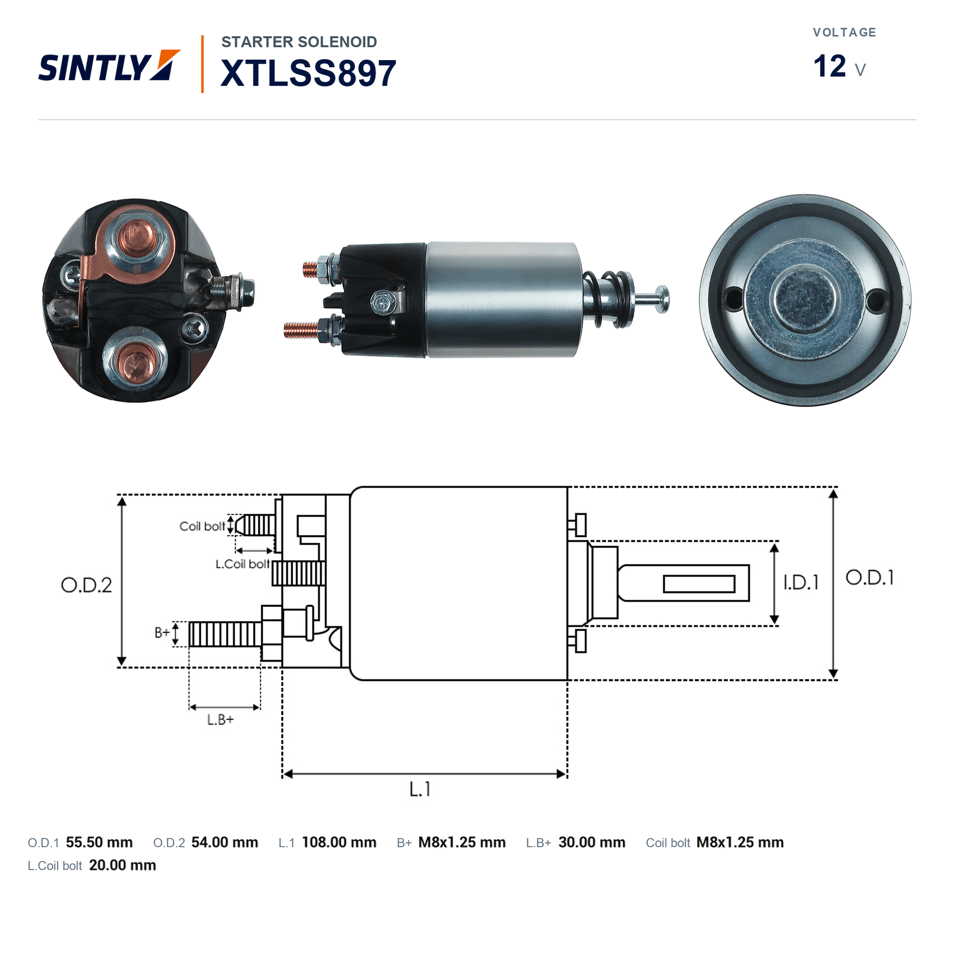 Starter Solenoid XTLSS897