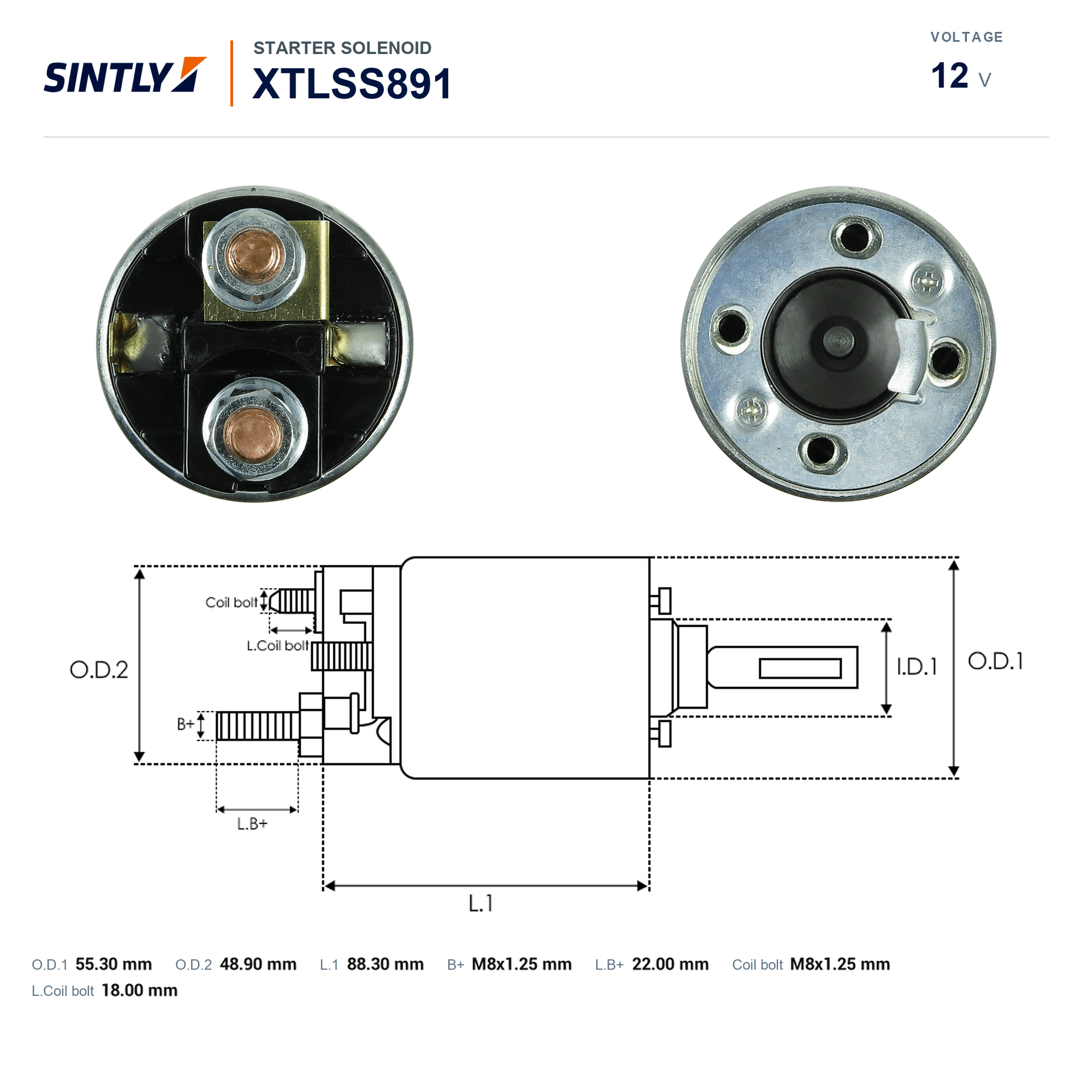 Starter Solenoid XTLSS891
