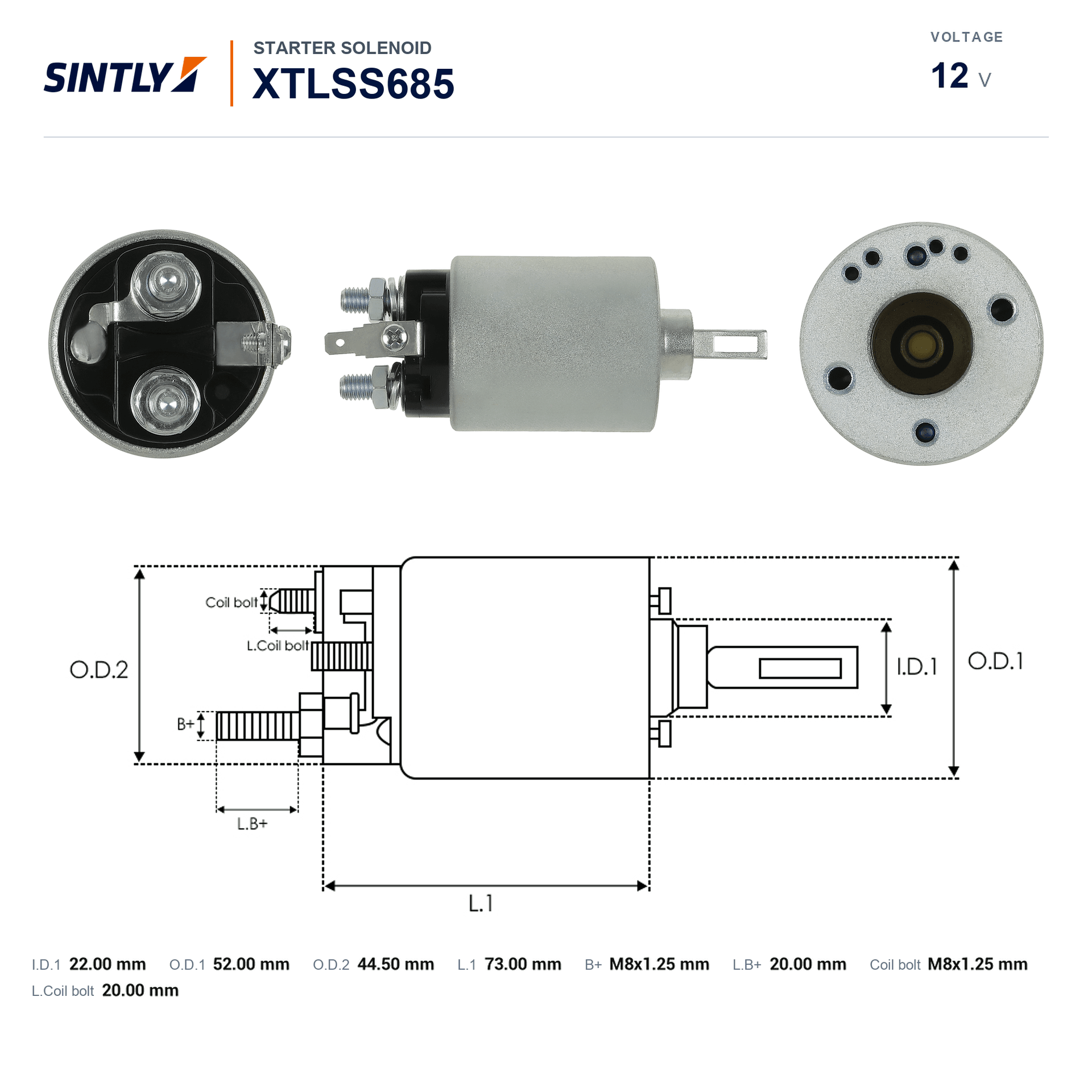 Starter Solenoid XTLSS685