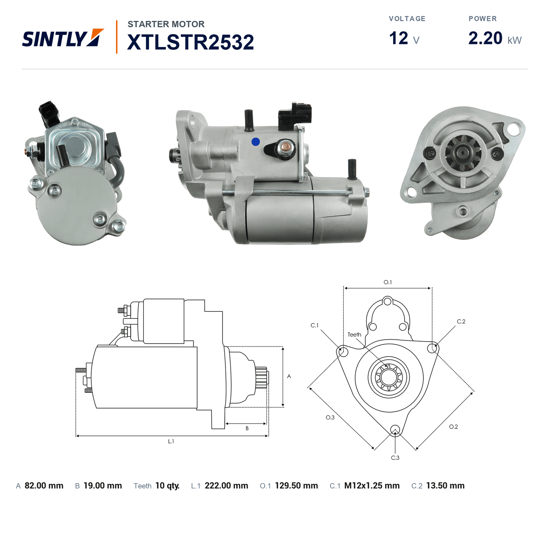 Starter XTLSTR2532