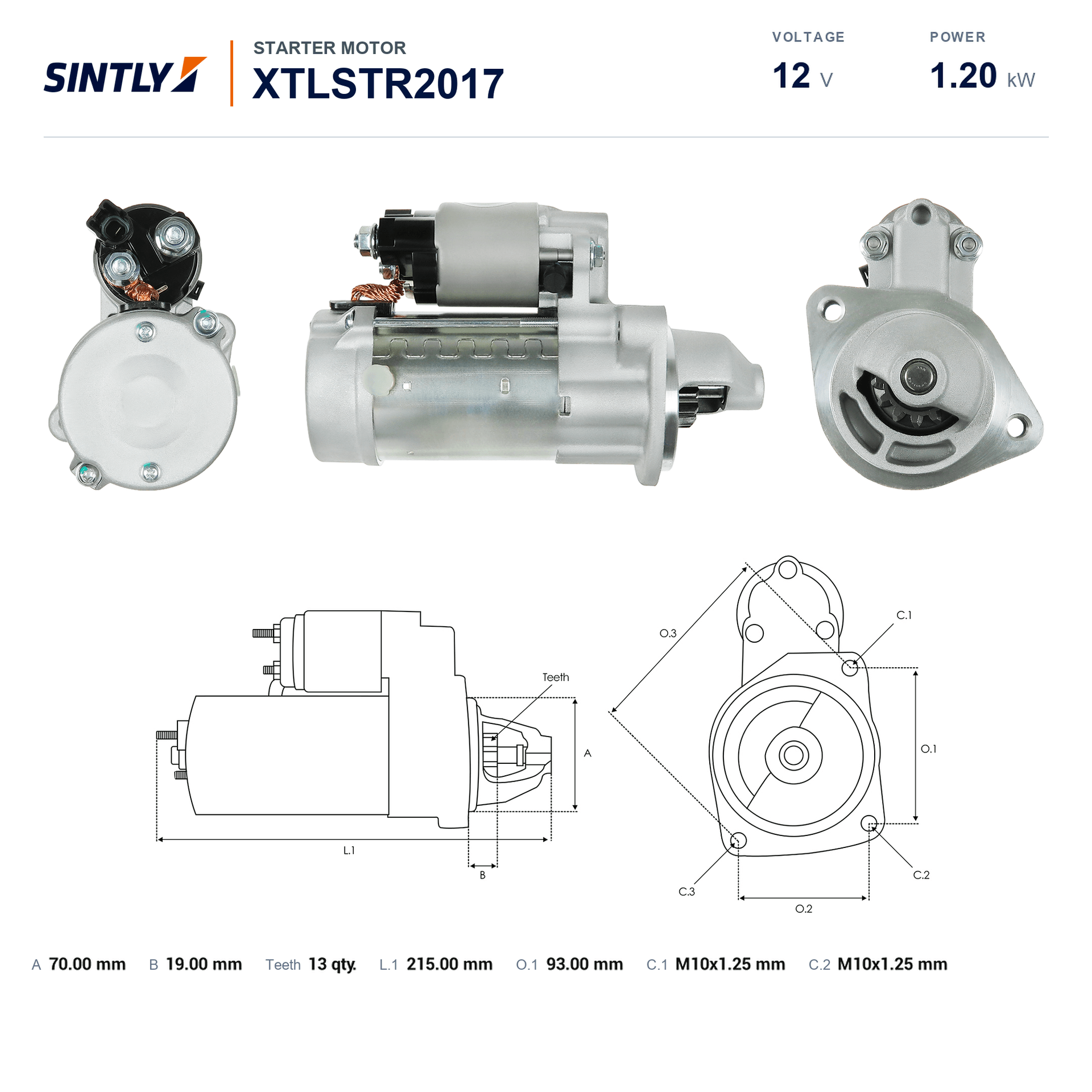 Starter XTLSTR2017