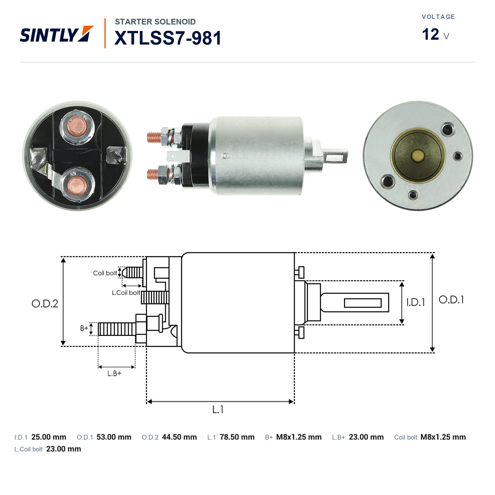 Starter Solenoid XTLSS7-981