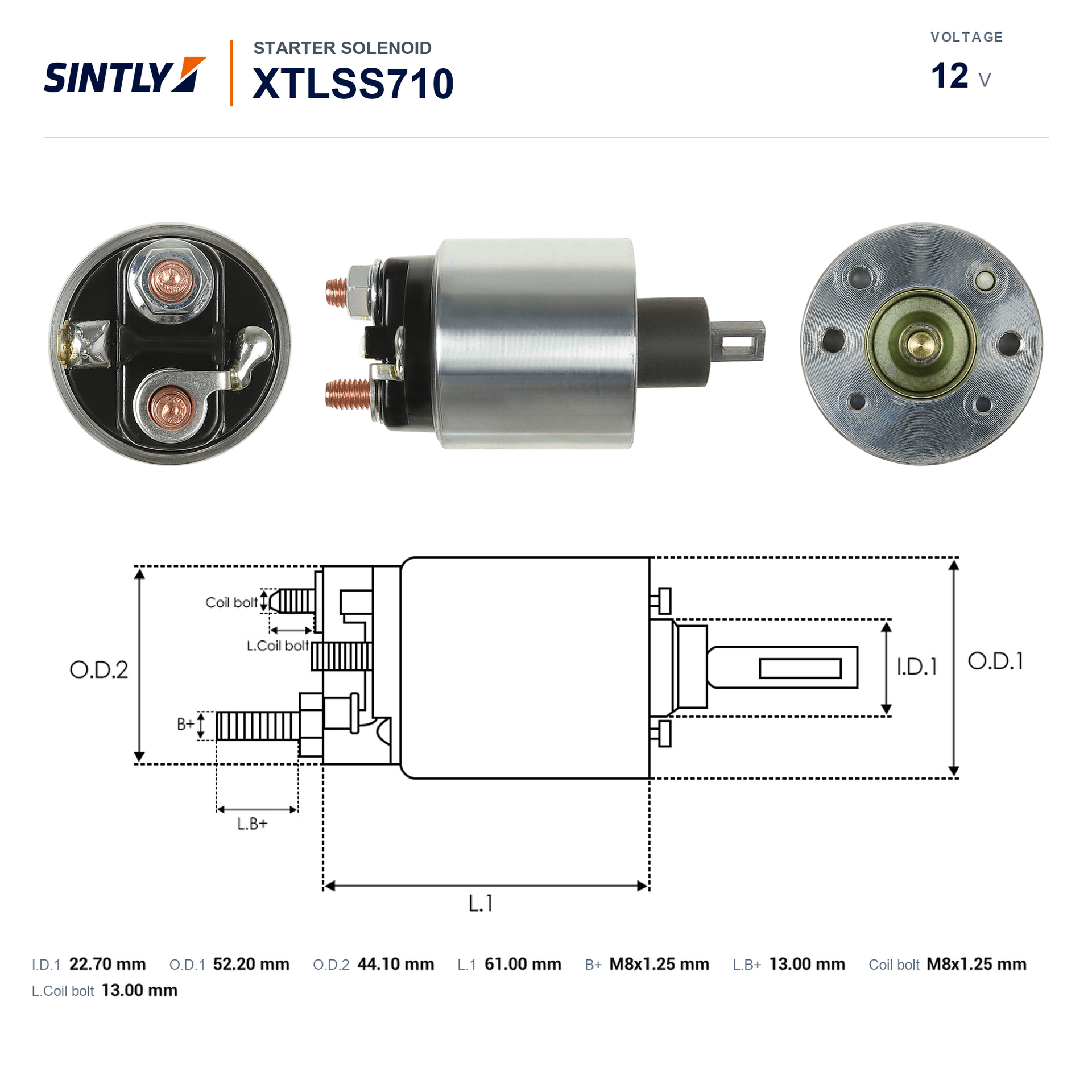 Starter Solenoid XTLSS710