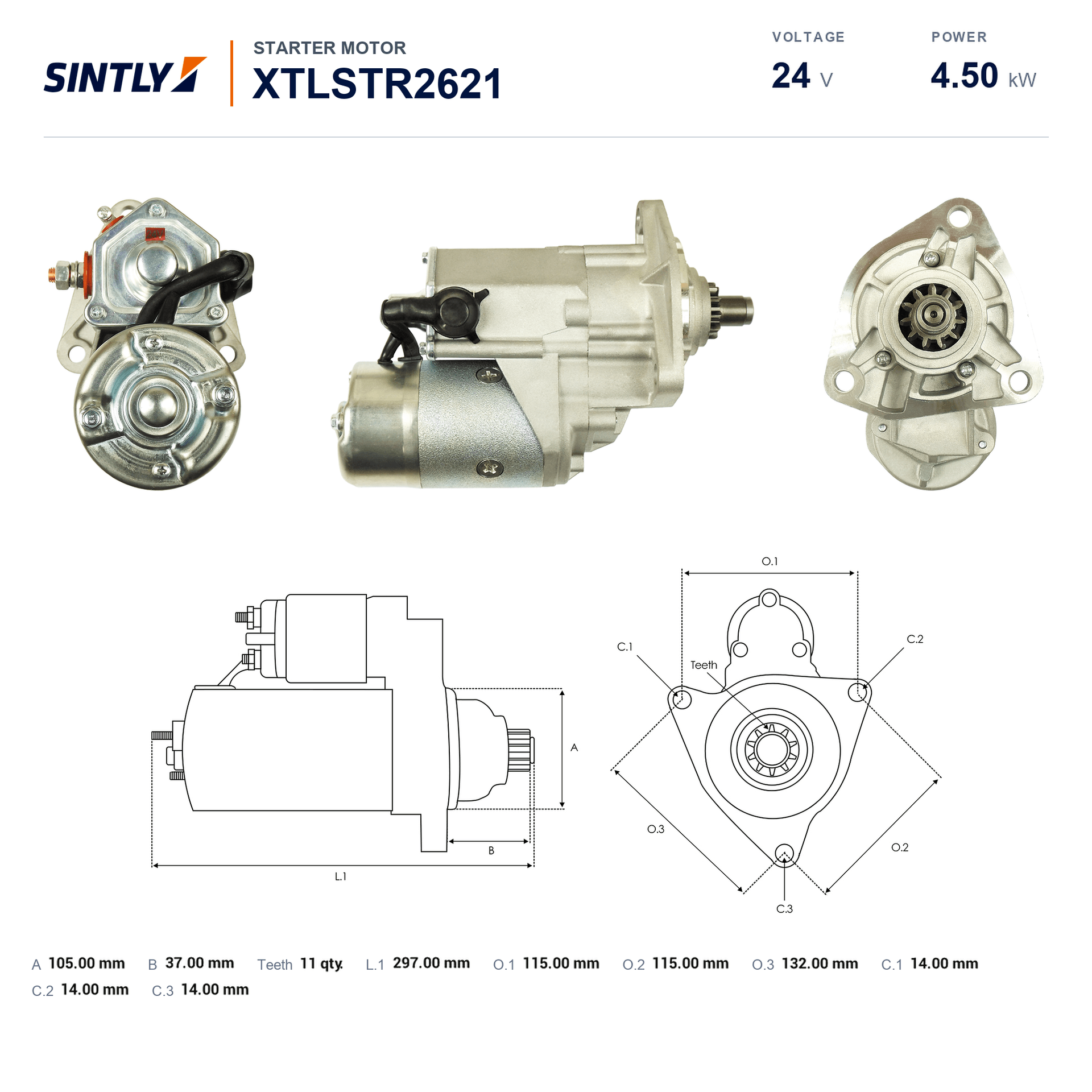 Starter XTLSTR2621