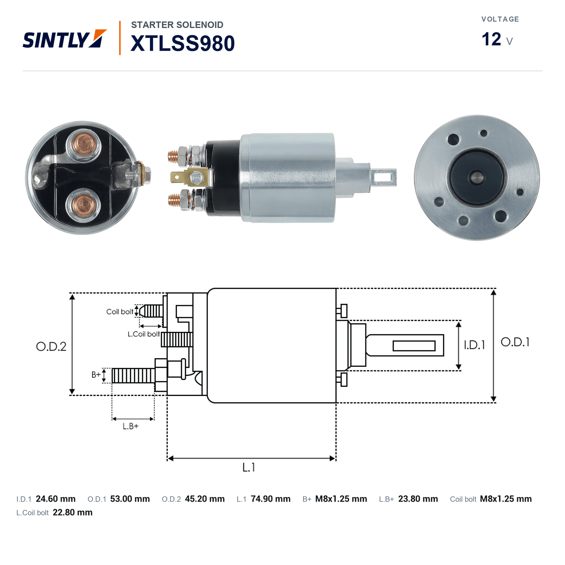 Starter Solenoid XTLSS980
