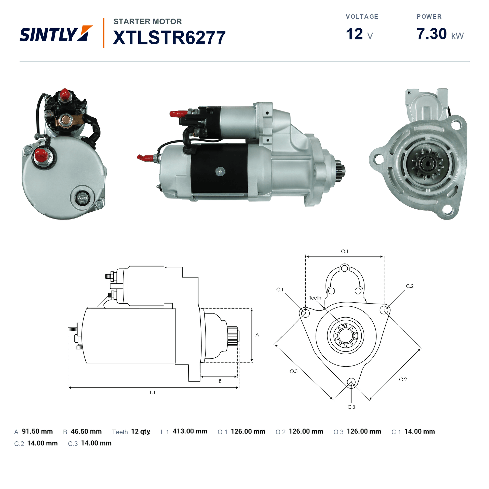 Starter XTLSTR6277