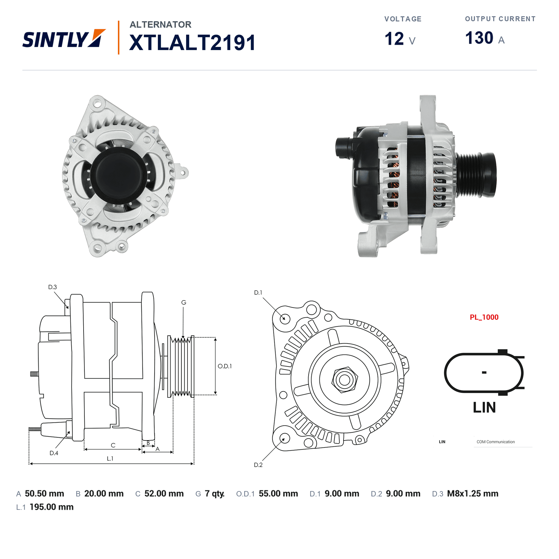 Alternator XTLALT2191