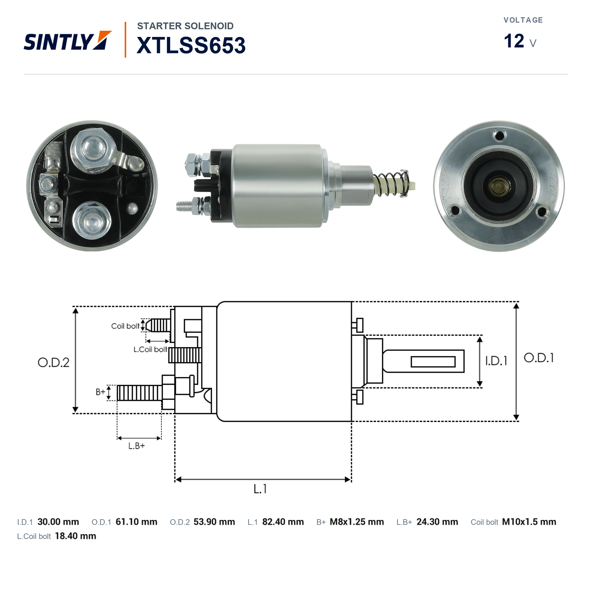Starter Solenoid XTLSS653