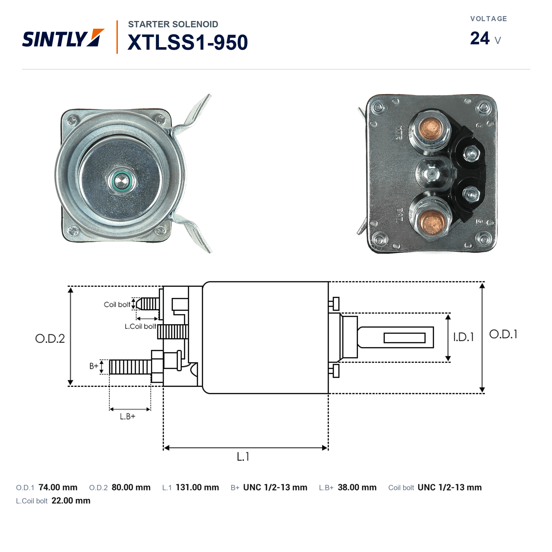 起动机电磁开关 XTLSS1-950