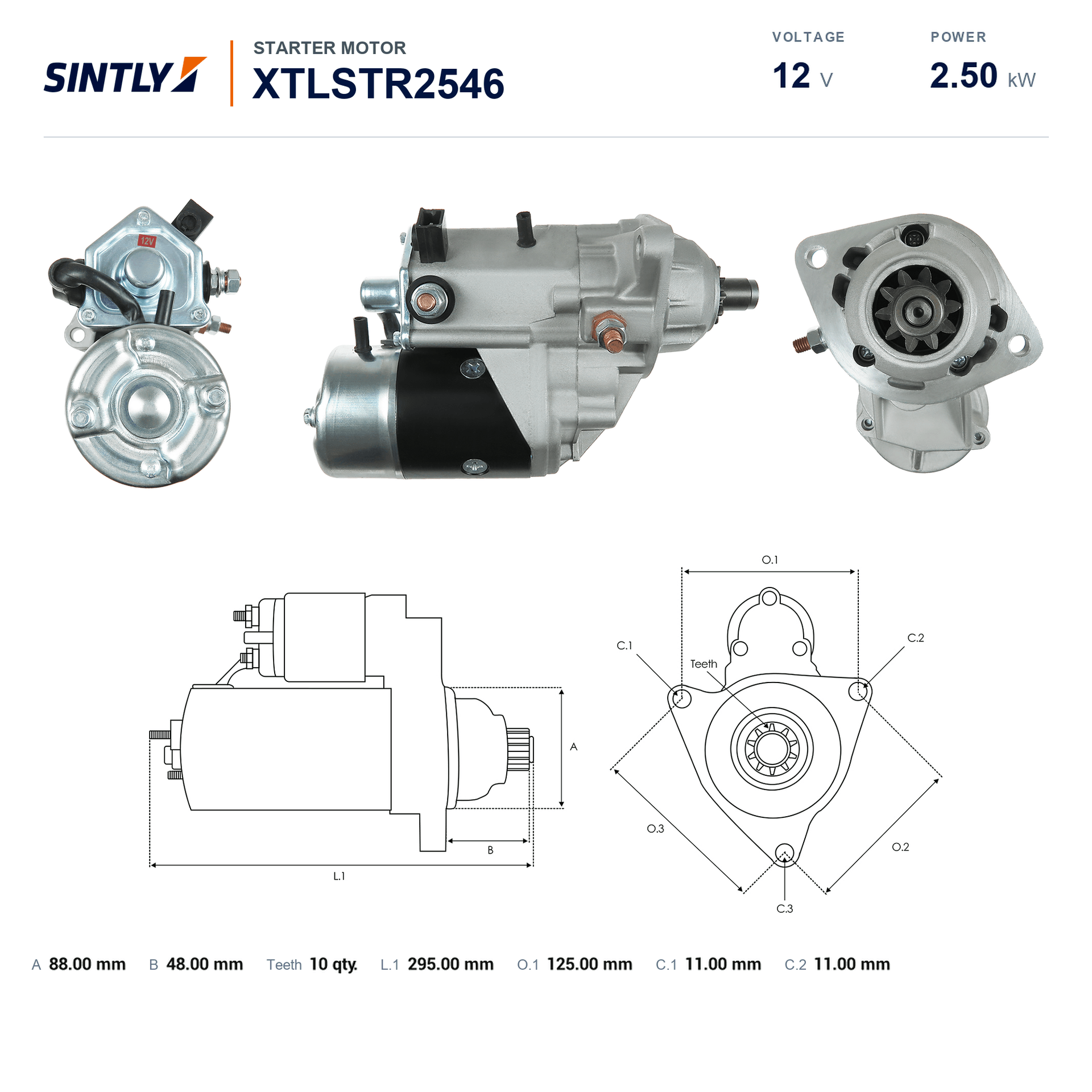 Starter XTLSTR2546
