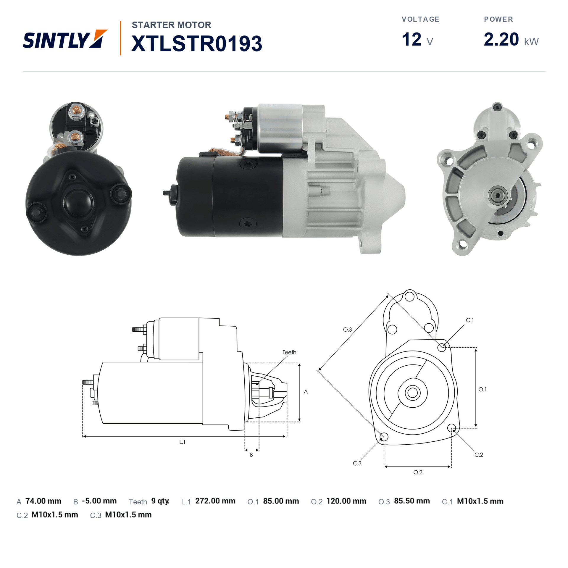 Starter XTLSTR0193