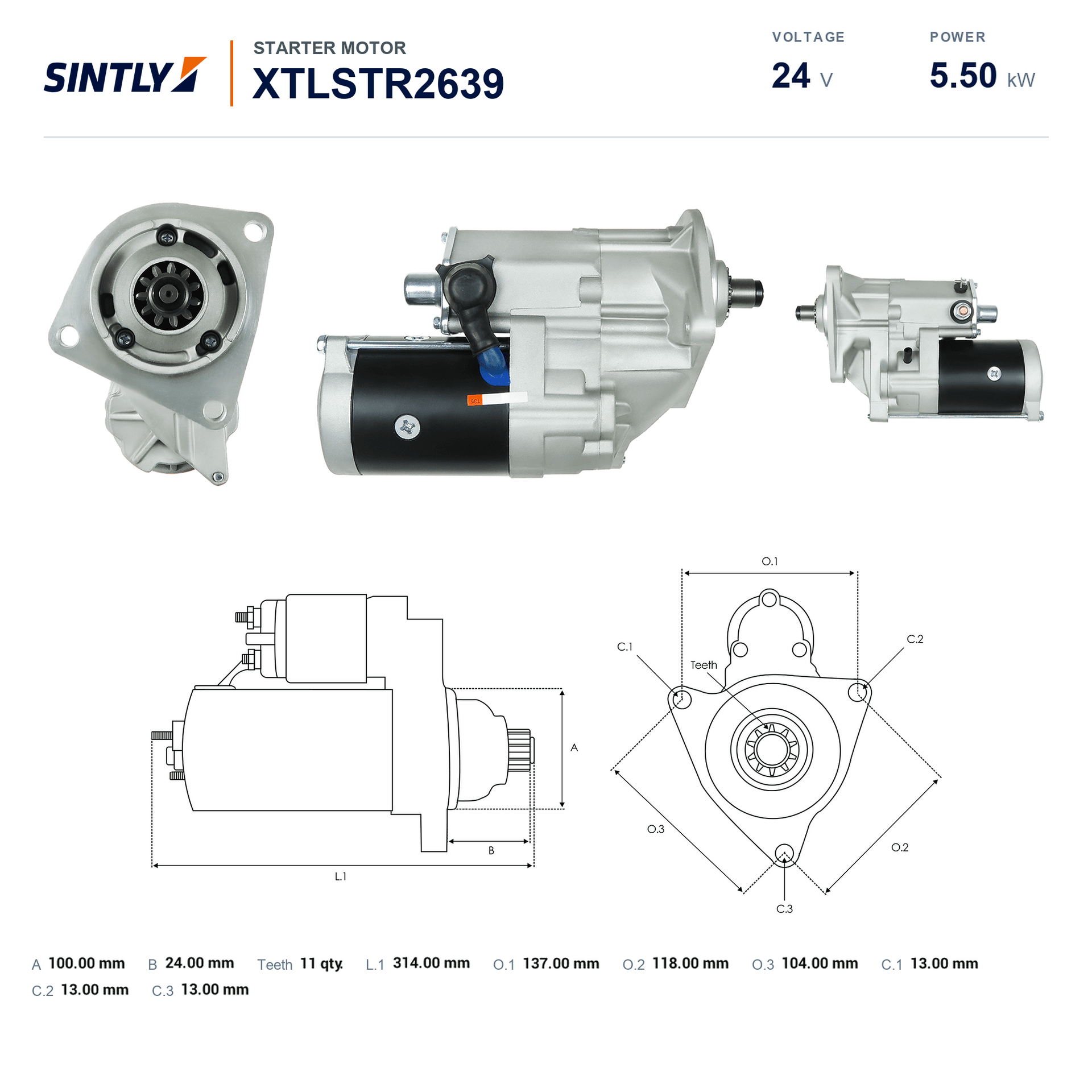Starter XTLSTR2639