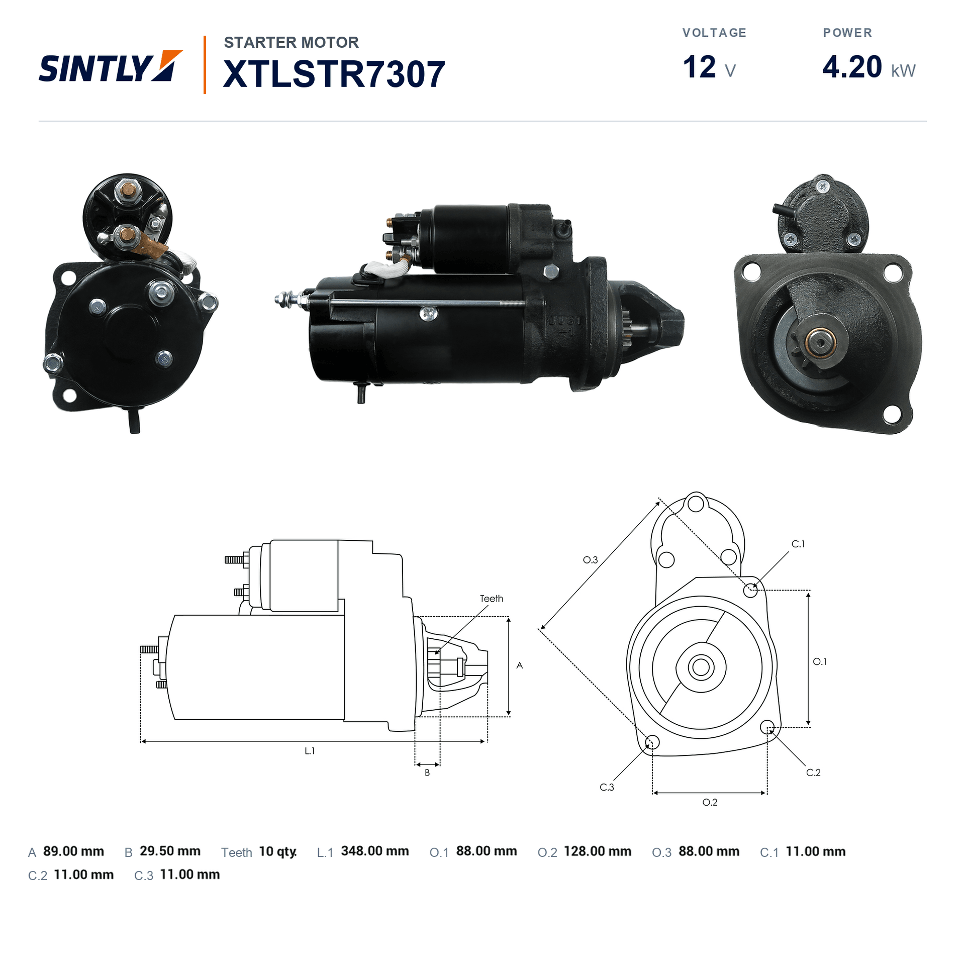 Starter XTLSTR7307