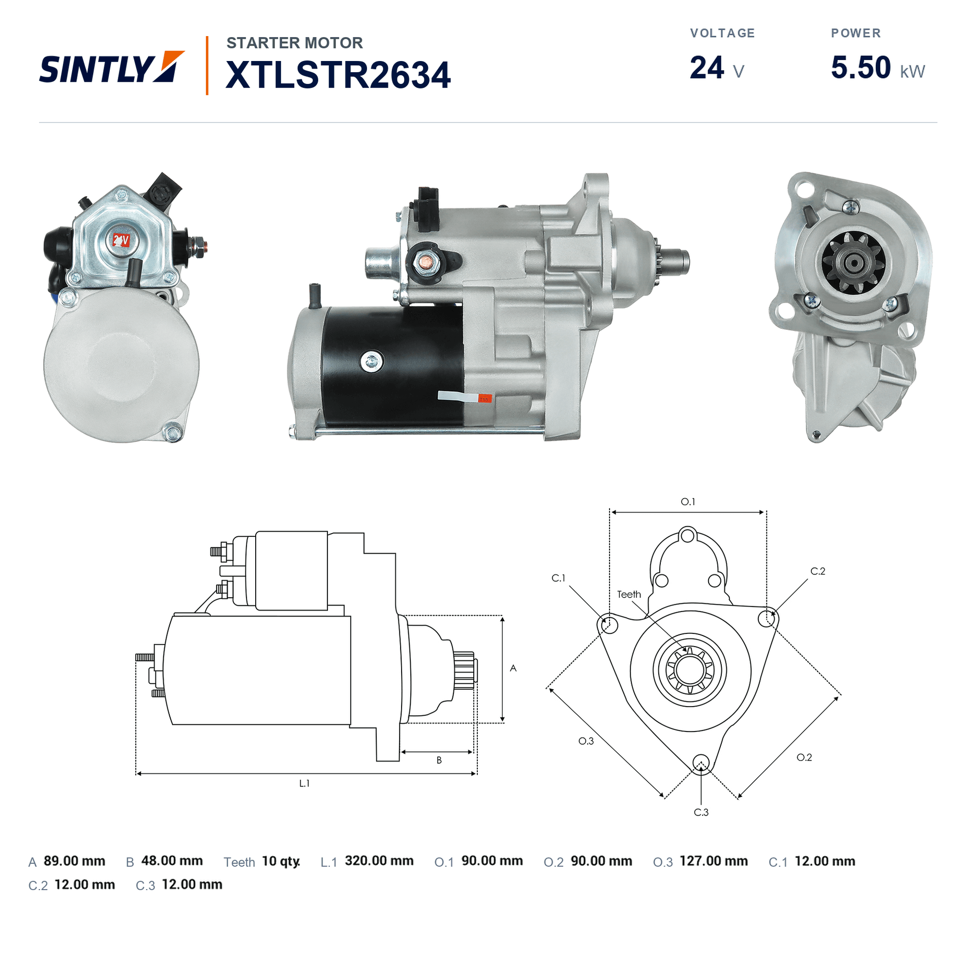Starter XTLSTR2634