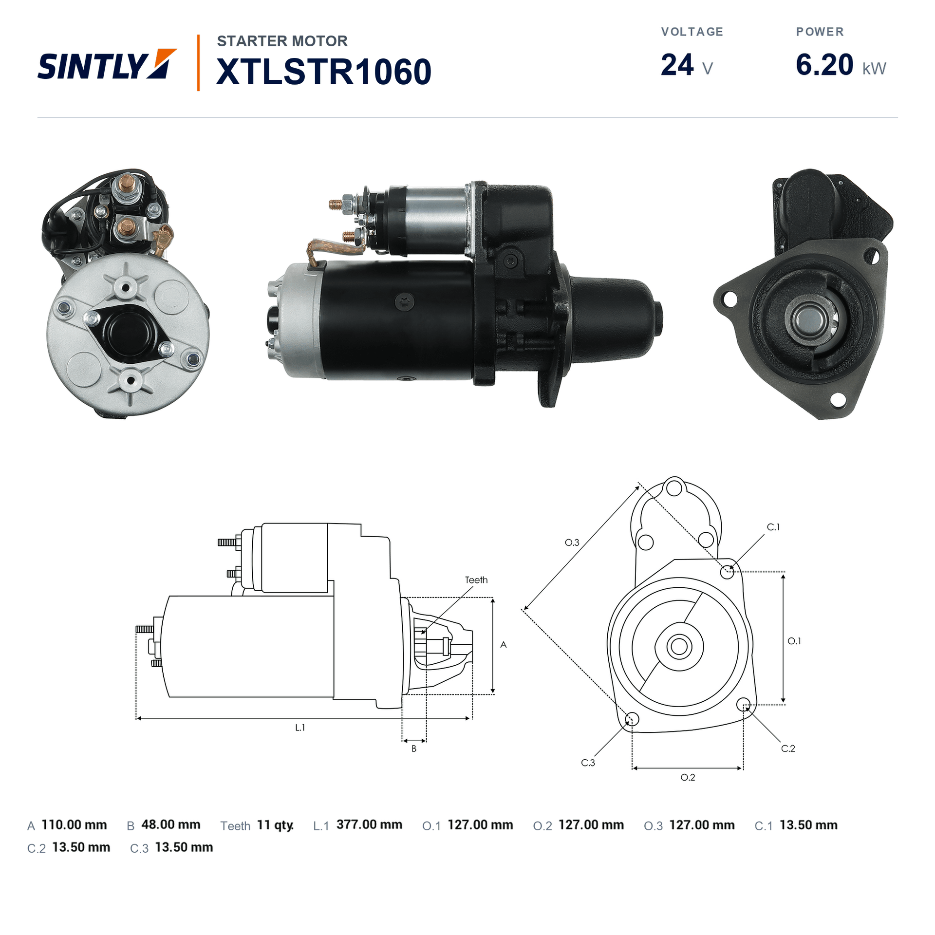 Starter XTLSTR1060