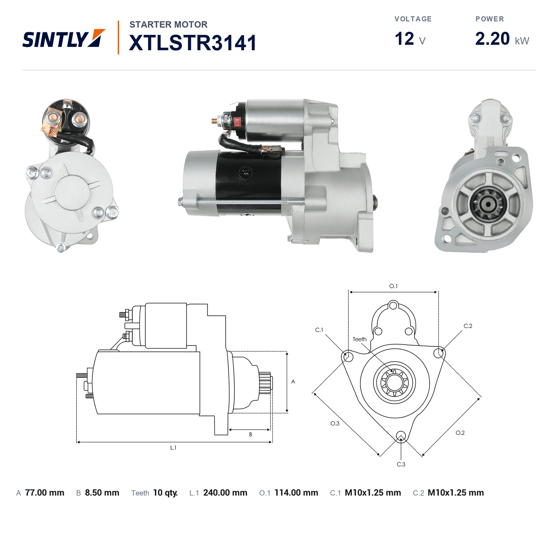 Starter XTLSTR3141