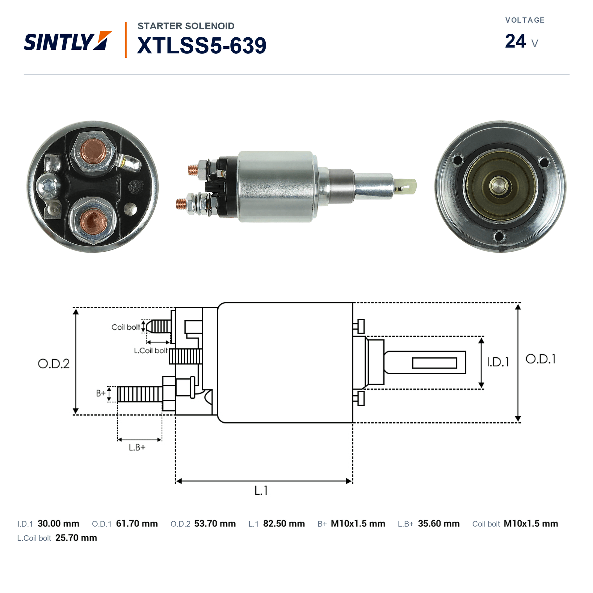 Solenoide de arranque XTLSS5-639