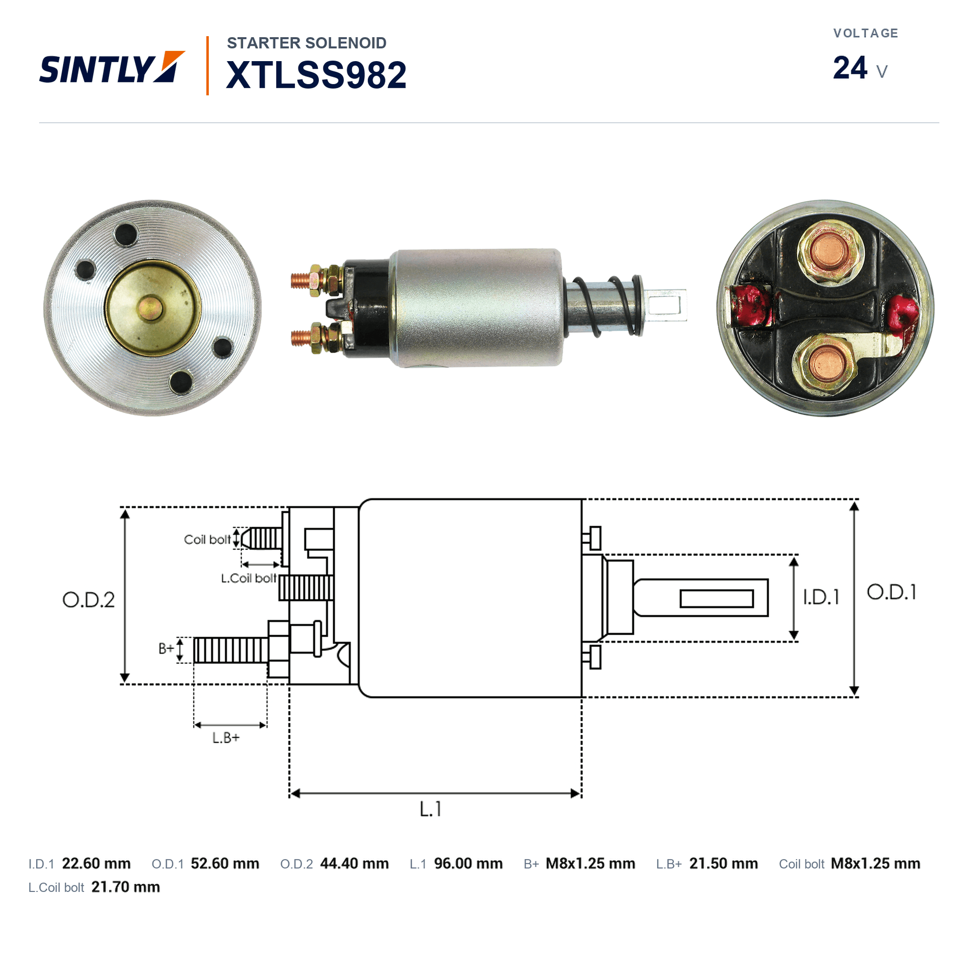 Starter Solenoid XTLSS982