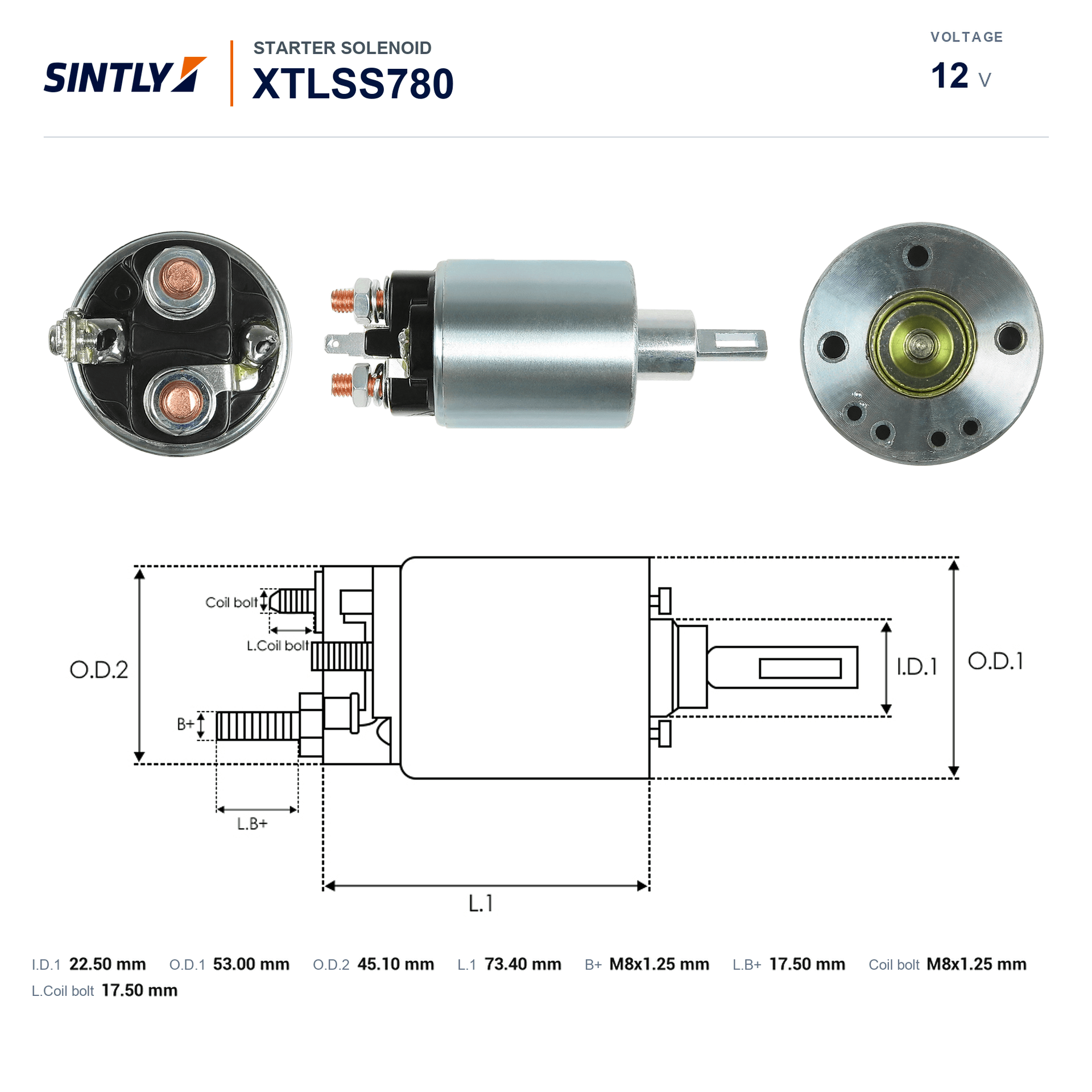 Starter Solenoid XTLSS780