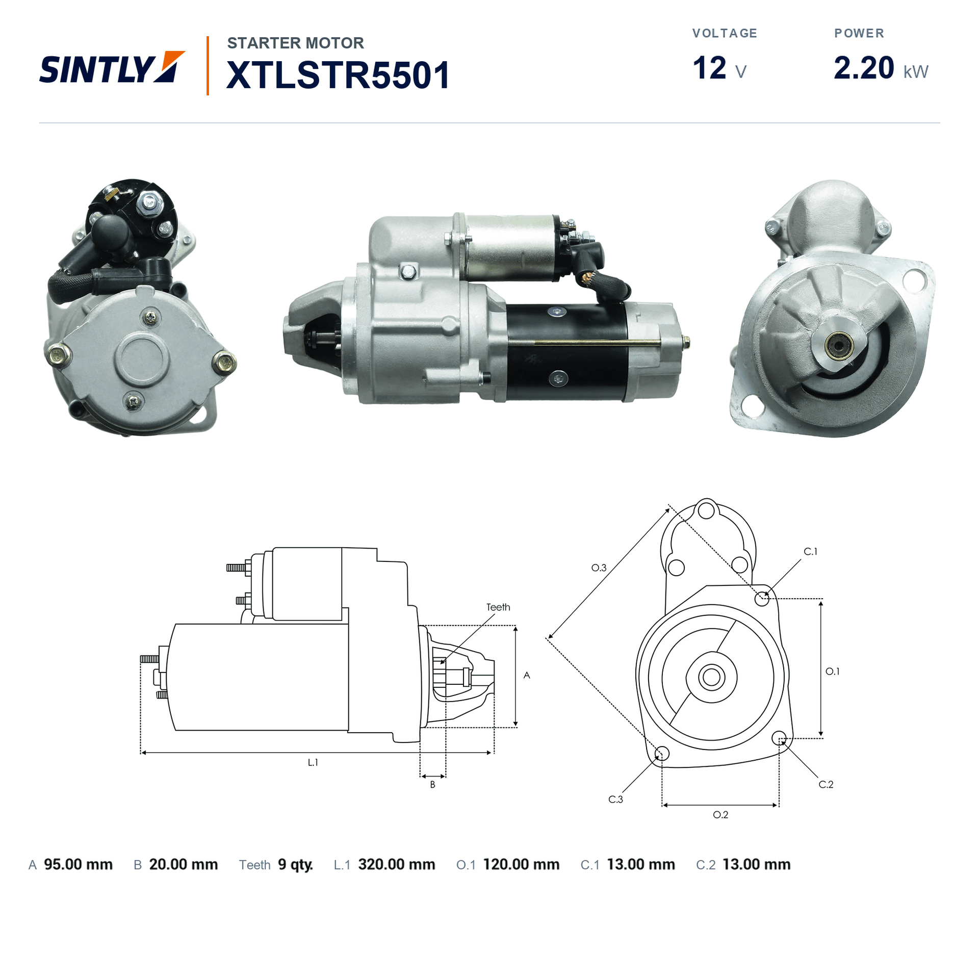 Starter XTLSTR5501