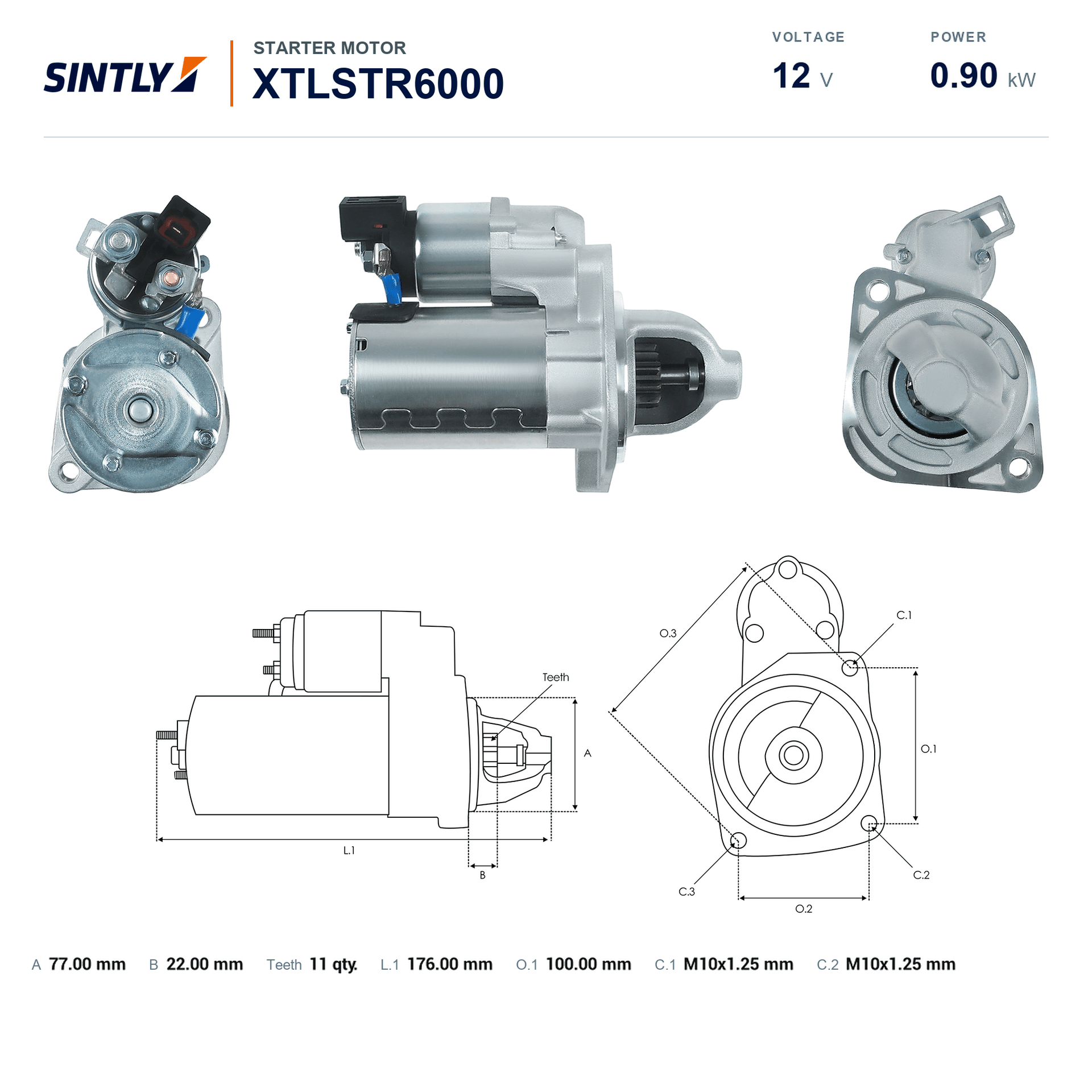 Starter XTLSTR6000