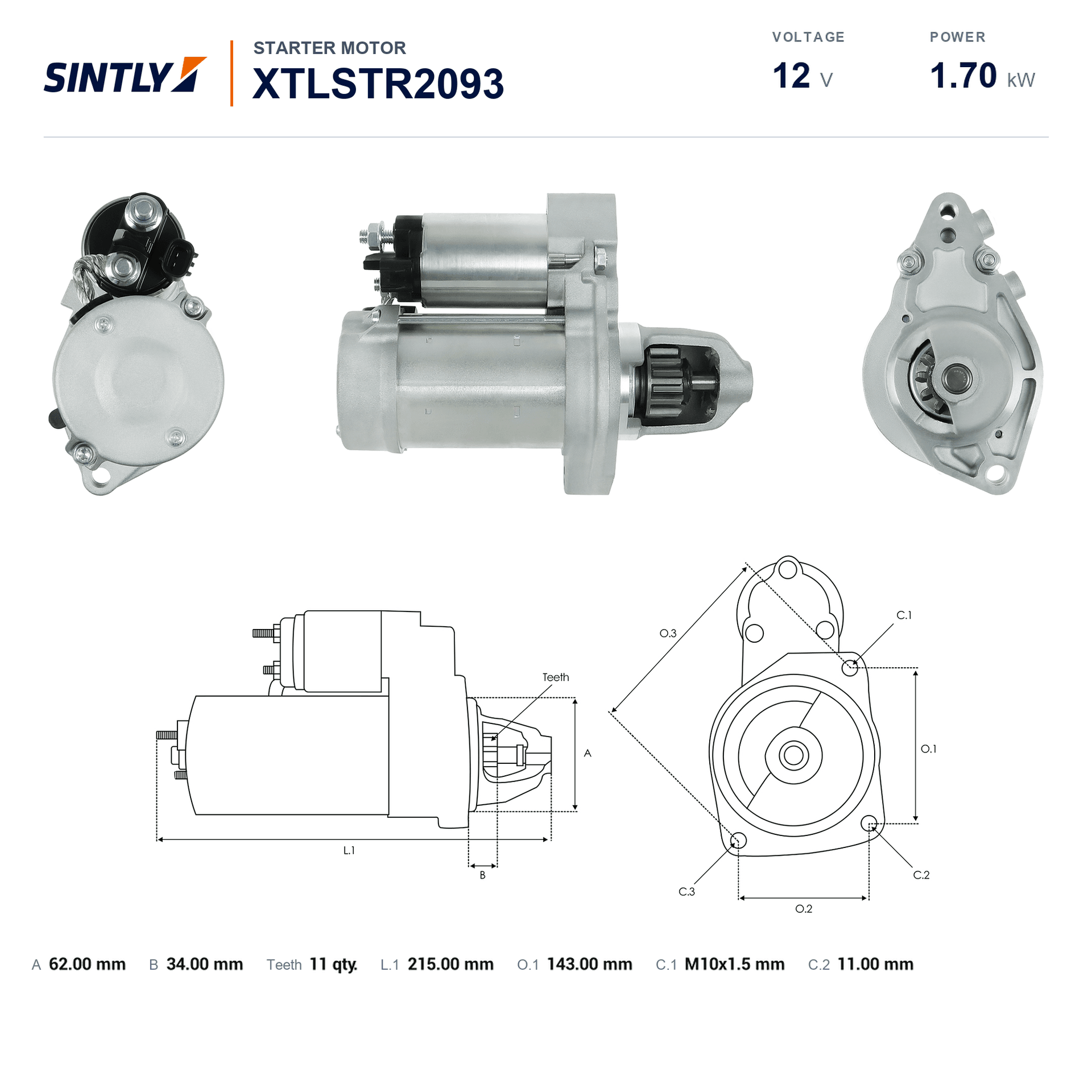 Starter XTLSTR2093