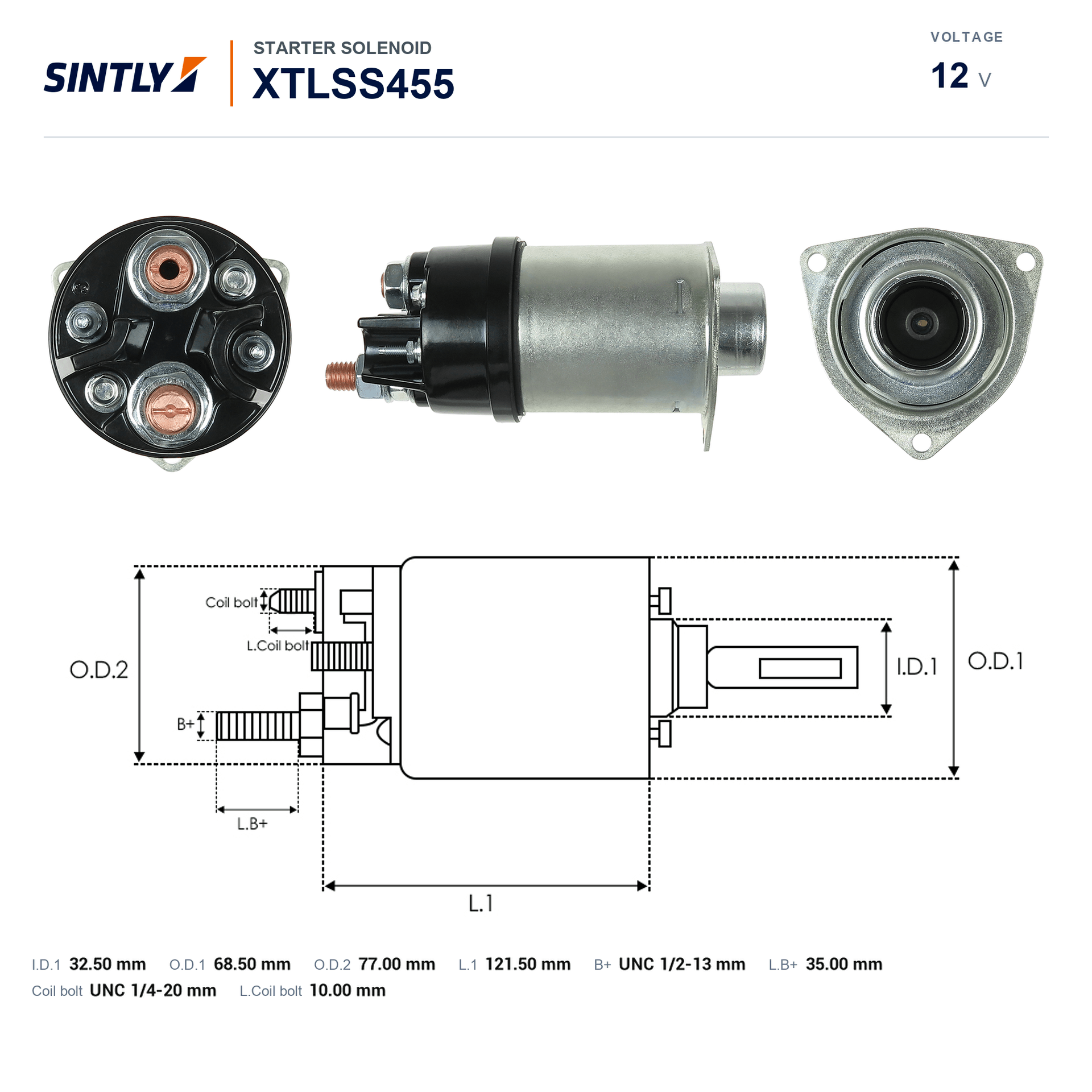 Starter Solenoid XTLSS455