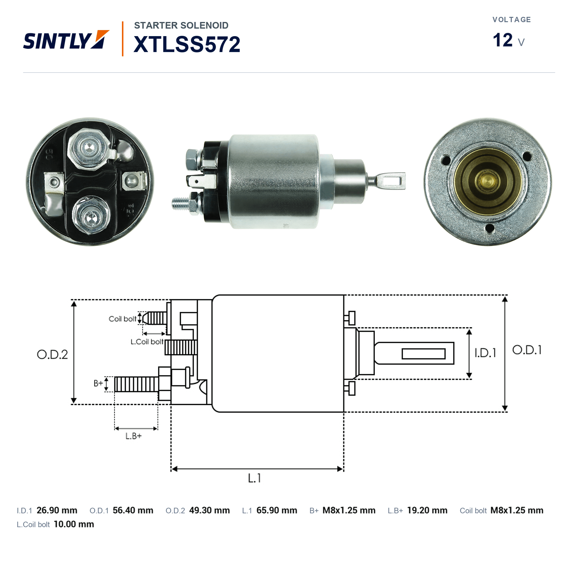 Starter Solenoid XTLSS572