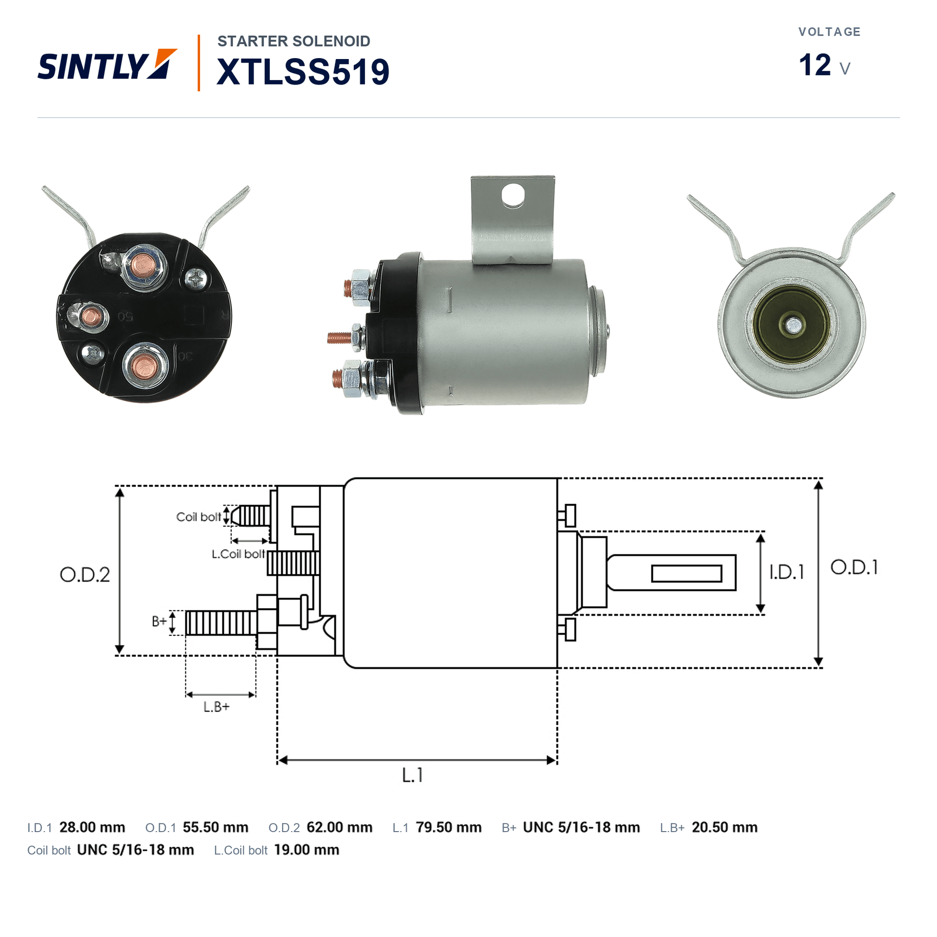 Starter Solenoid XTLSS519