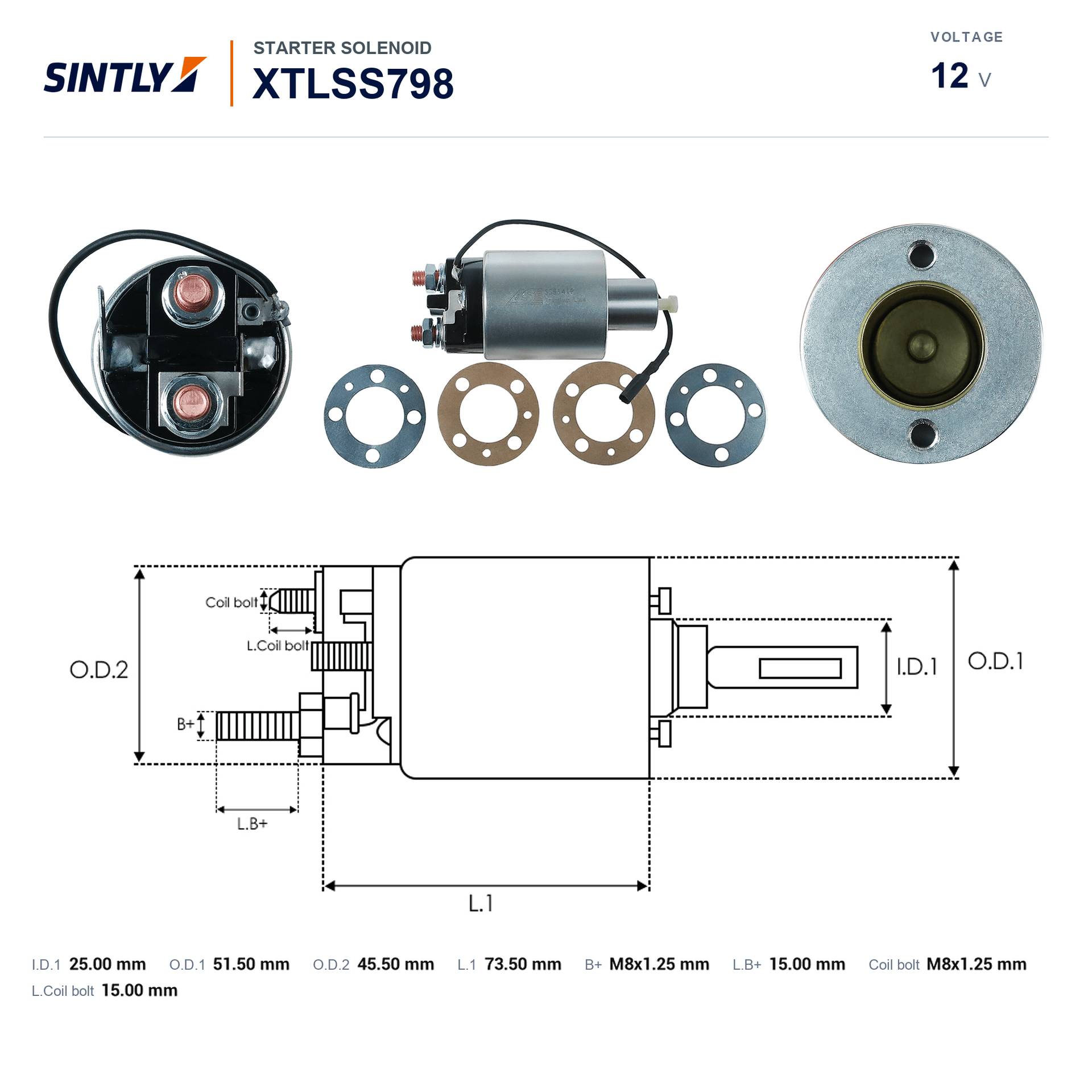 Starter Solenoid XTLSS798