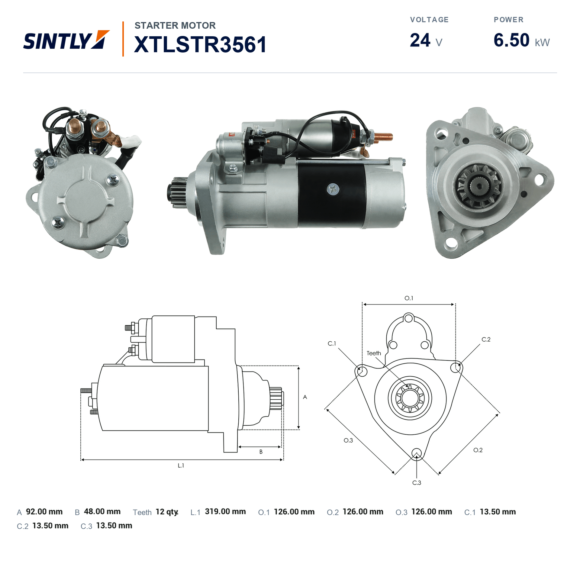 Starter XTLSTR3561