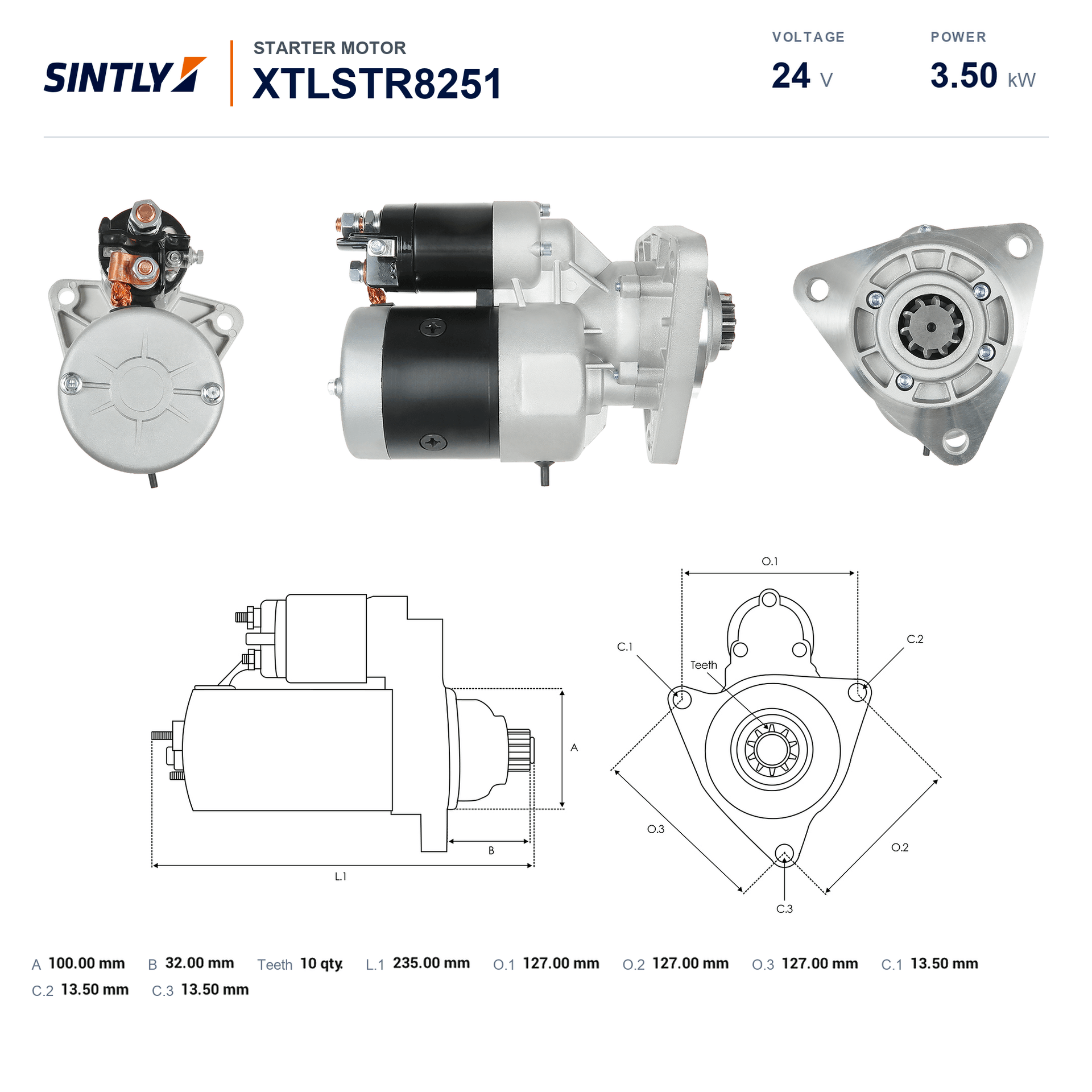 Starter XTLSTR8251