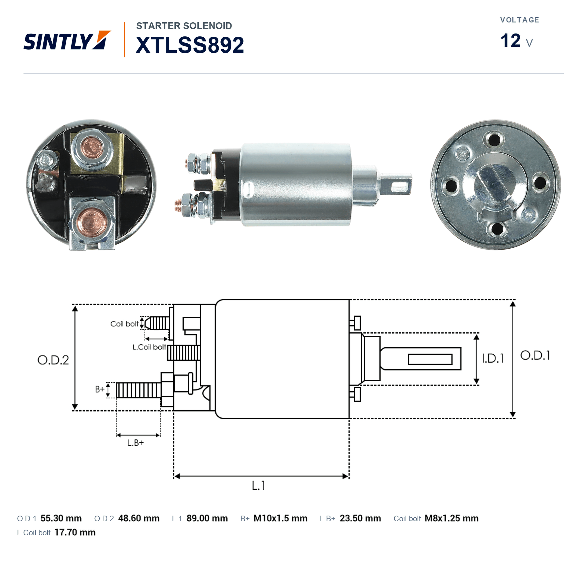 Starter Solenoid XTLSS892