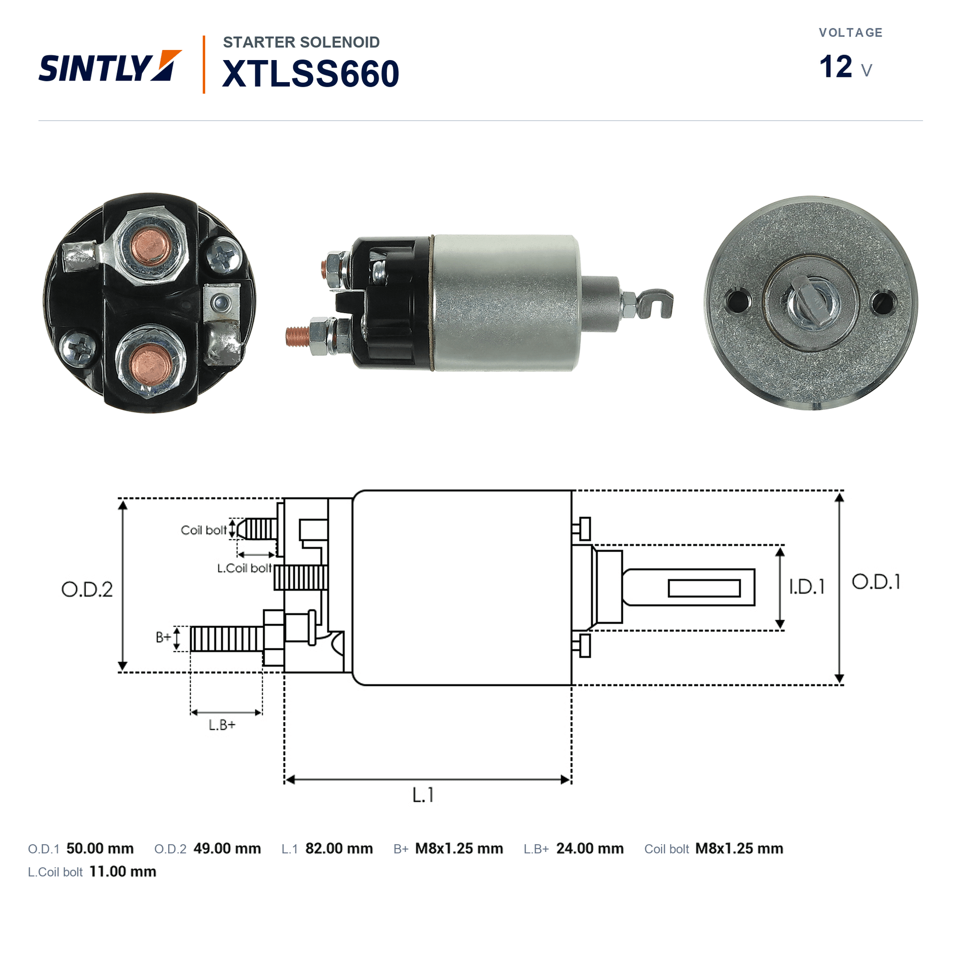 Starter Solenoid XTLSS660