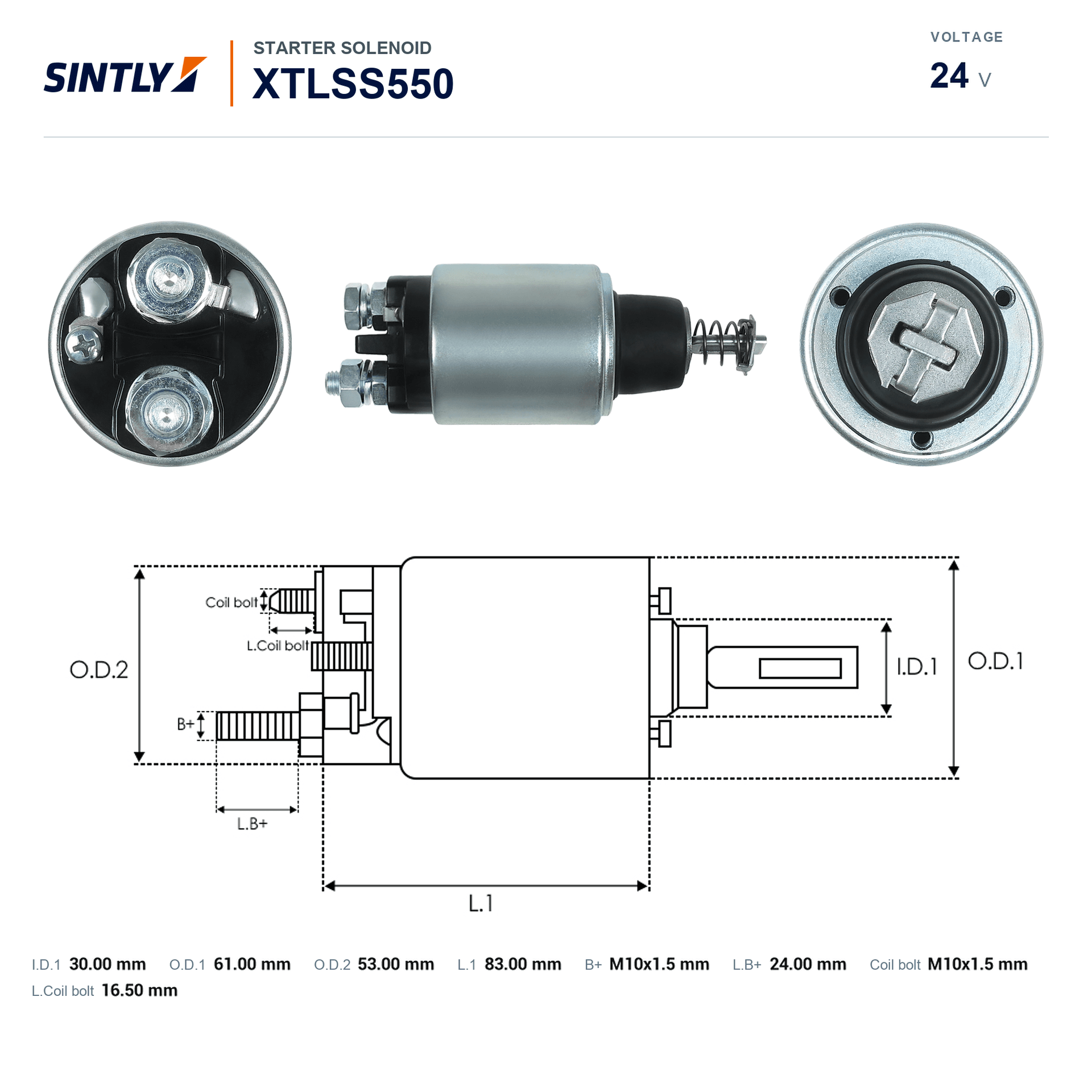 Starter Solenoid XTLSS550