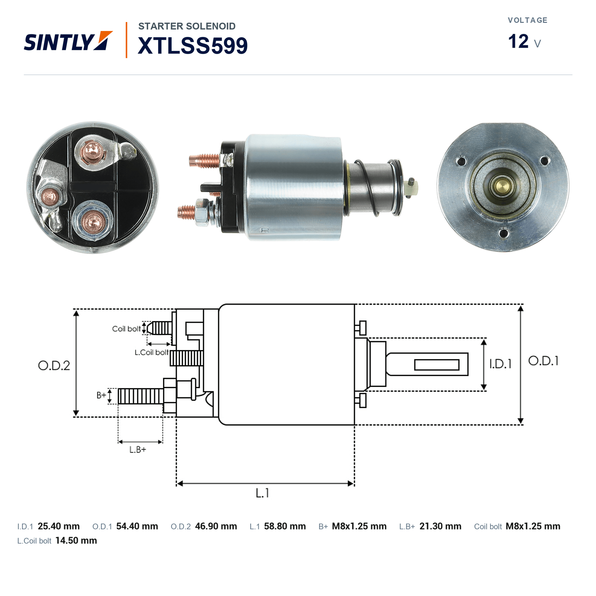 Starter Solenoid XTLSS599