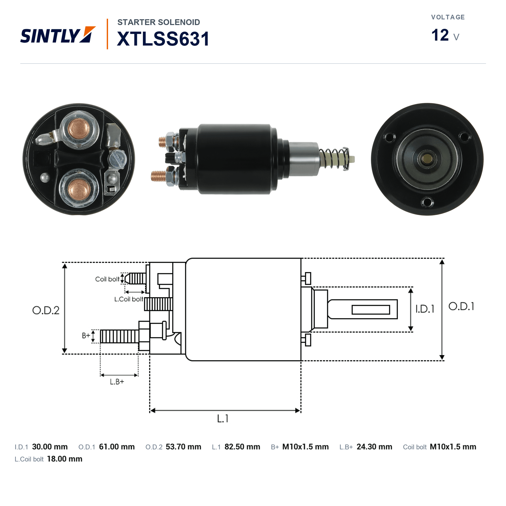 Starter Solenoid XTLSS631