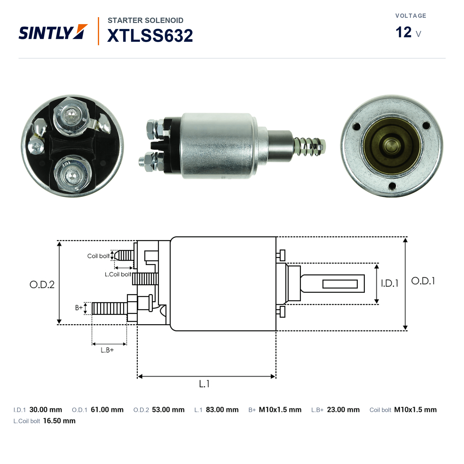 Starter Solenoid XTLSS632