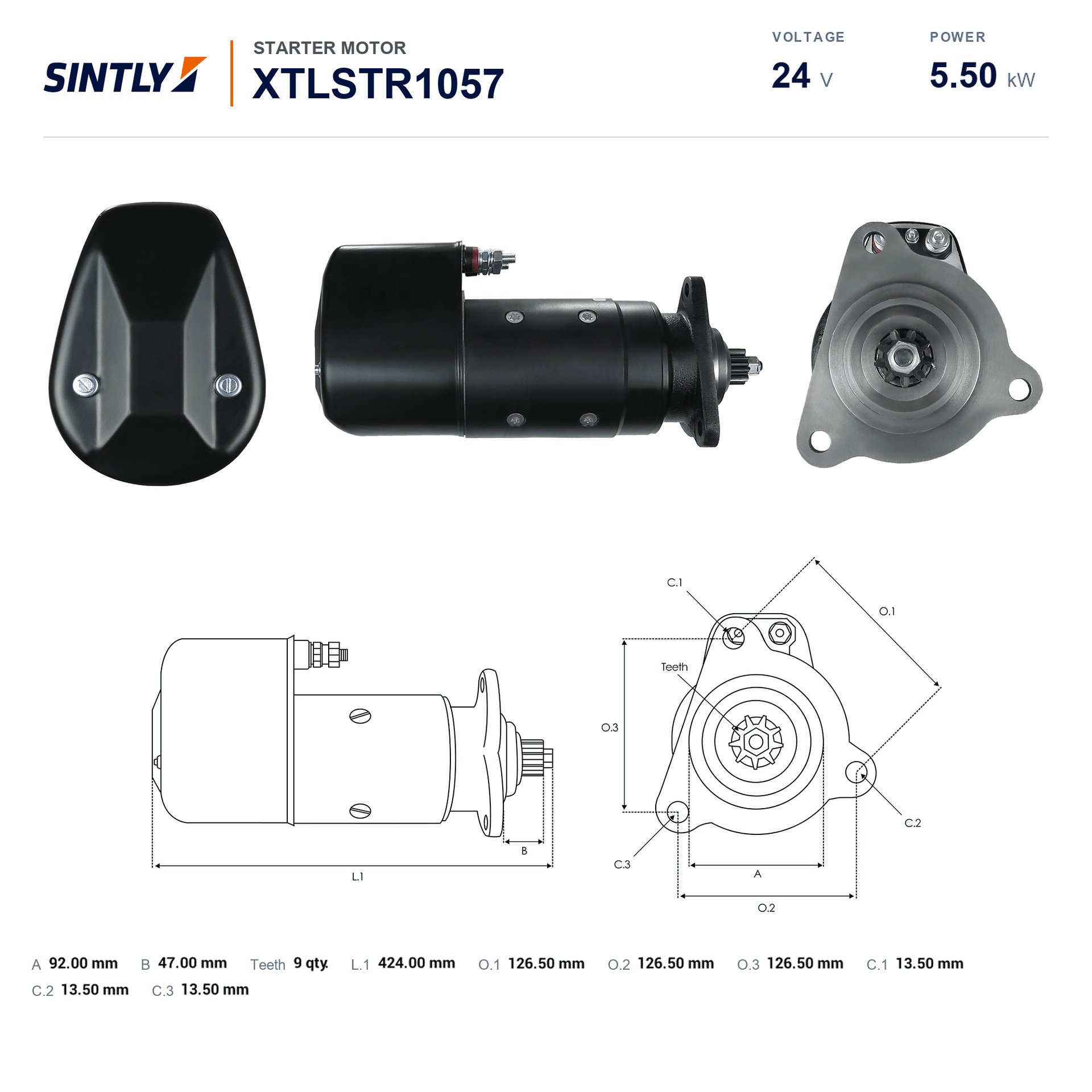 Starter XTLSTR1057