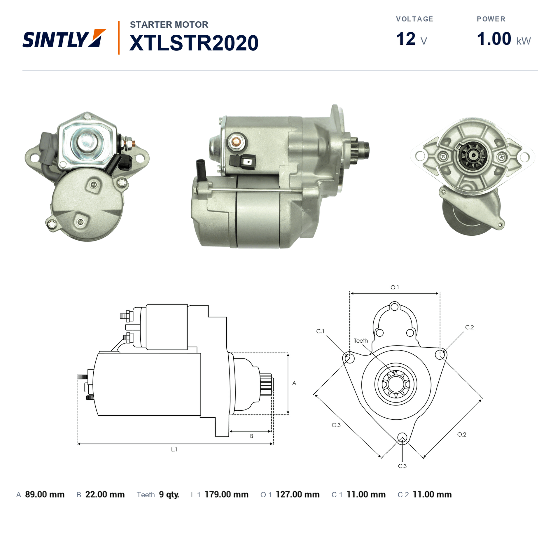 Starter XTLSTR2020