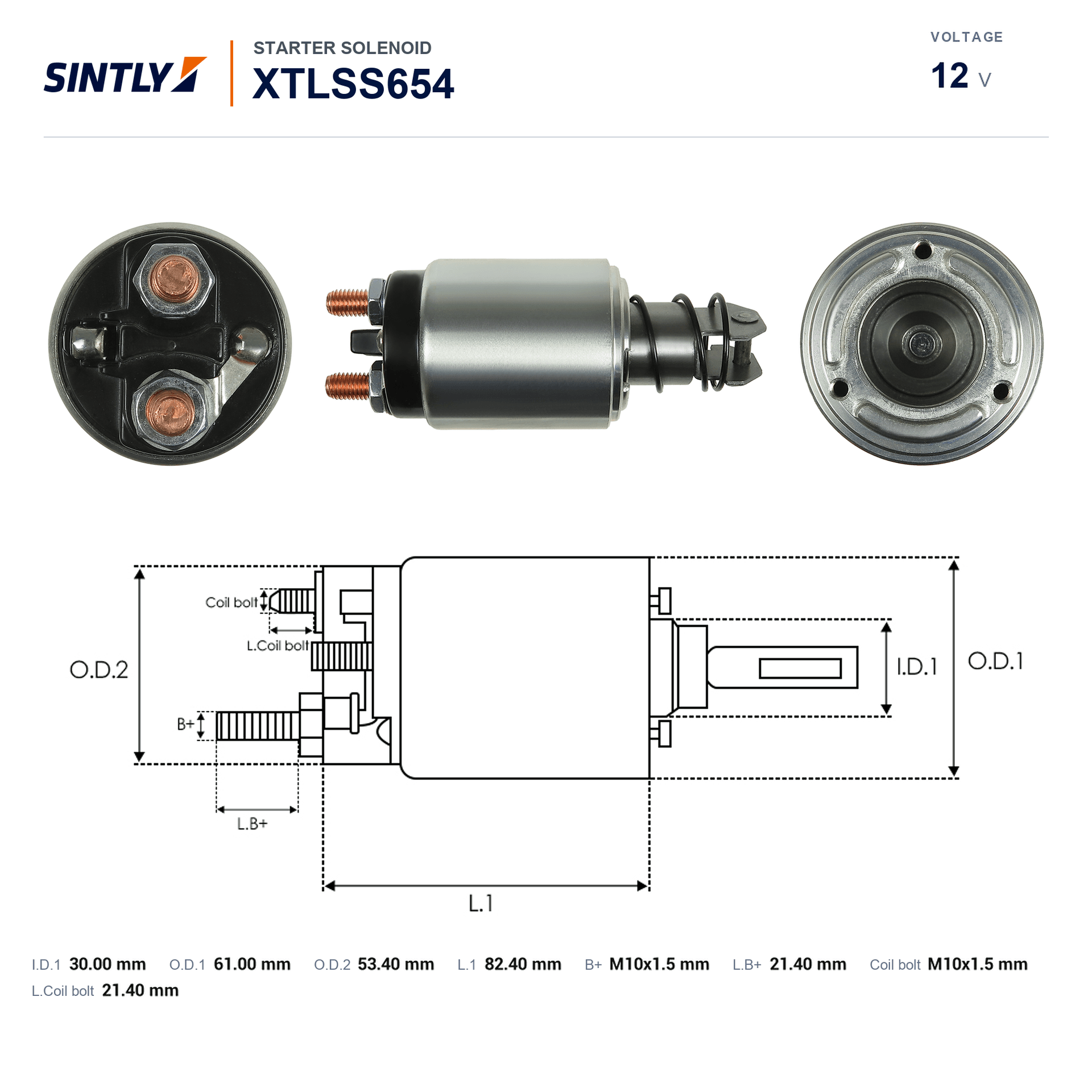 Starter Solenoid XTLSS654