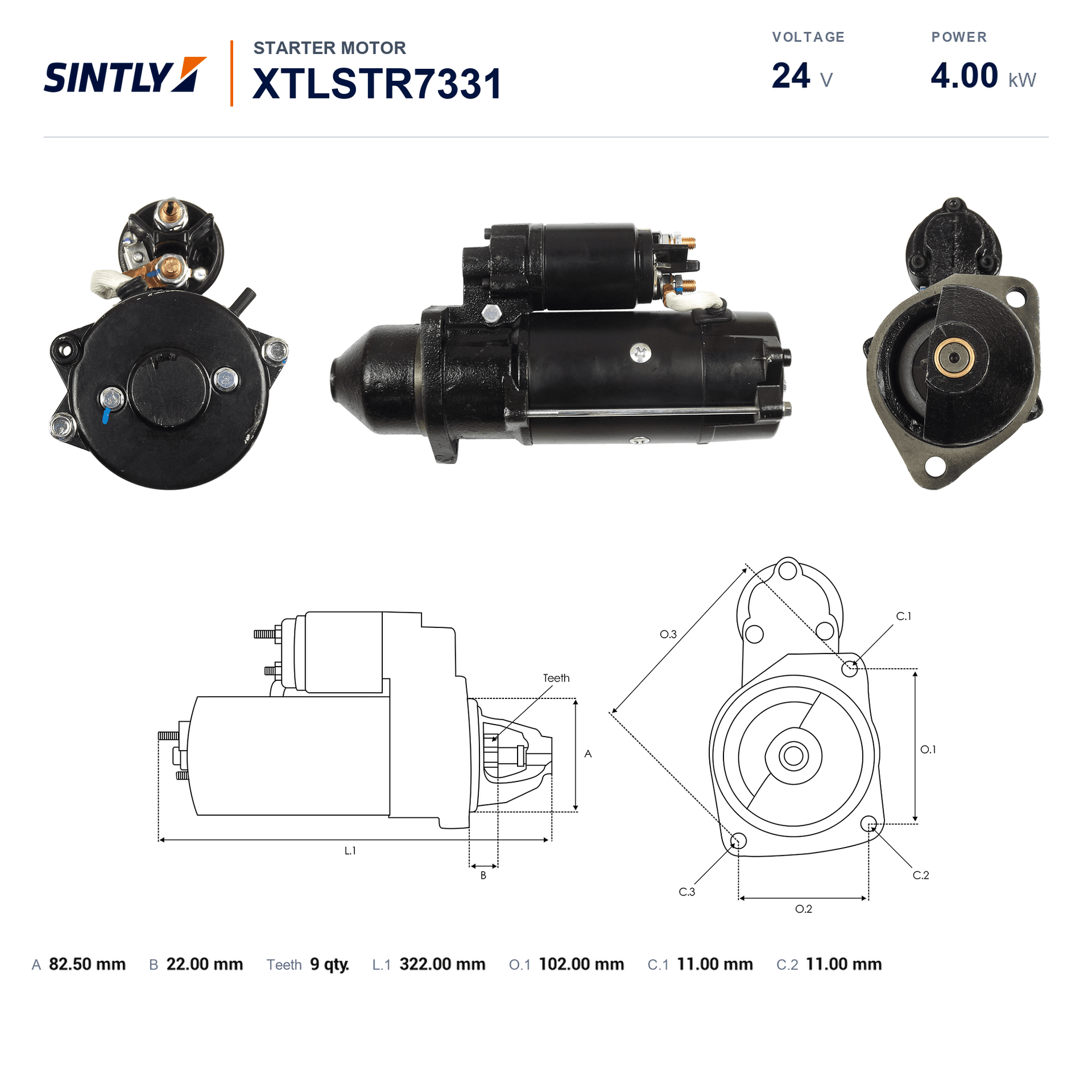 Starter XTLSTR7331