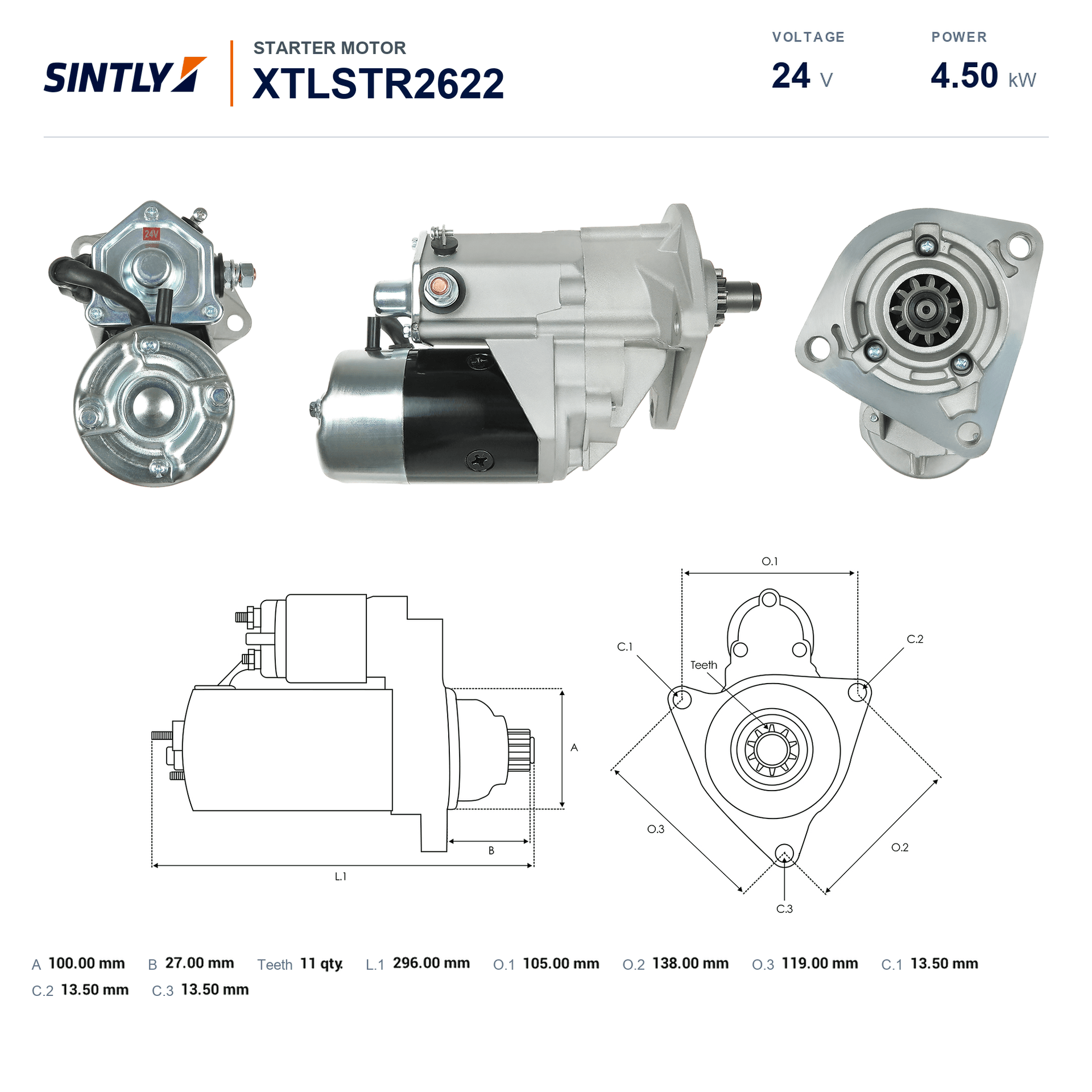 Starter XTLSTR2622