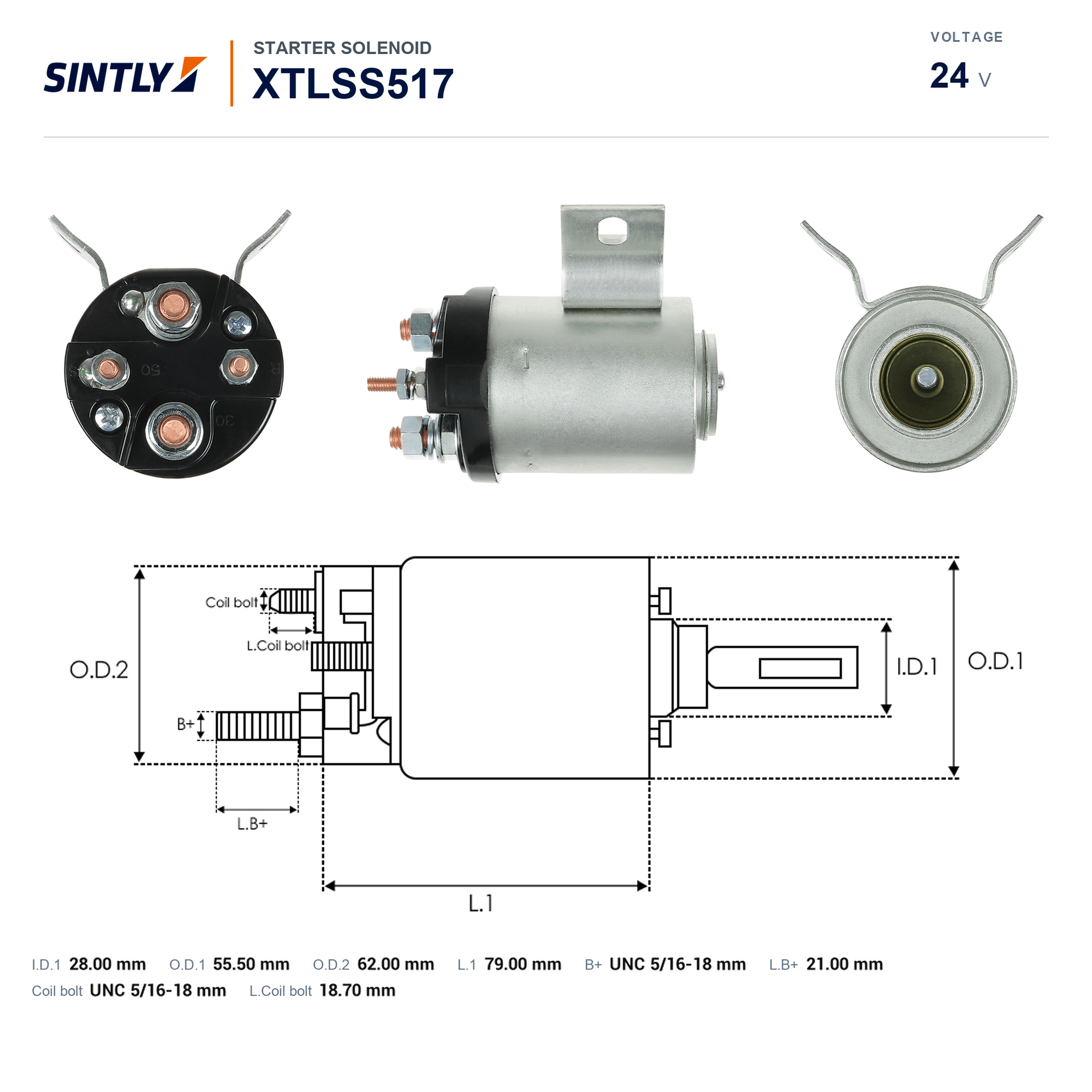 Starter Solenoid XTLSS517