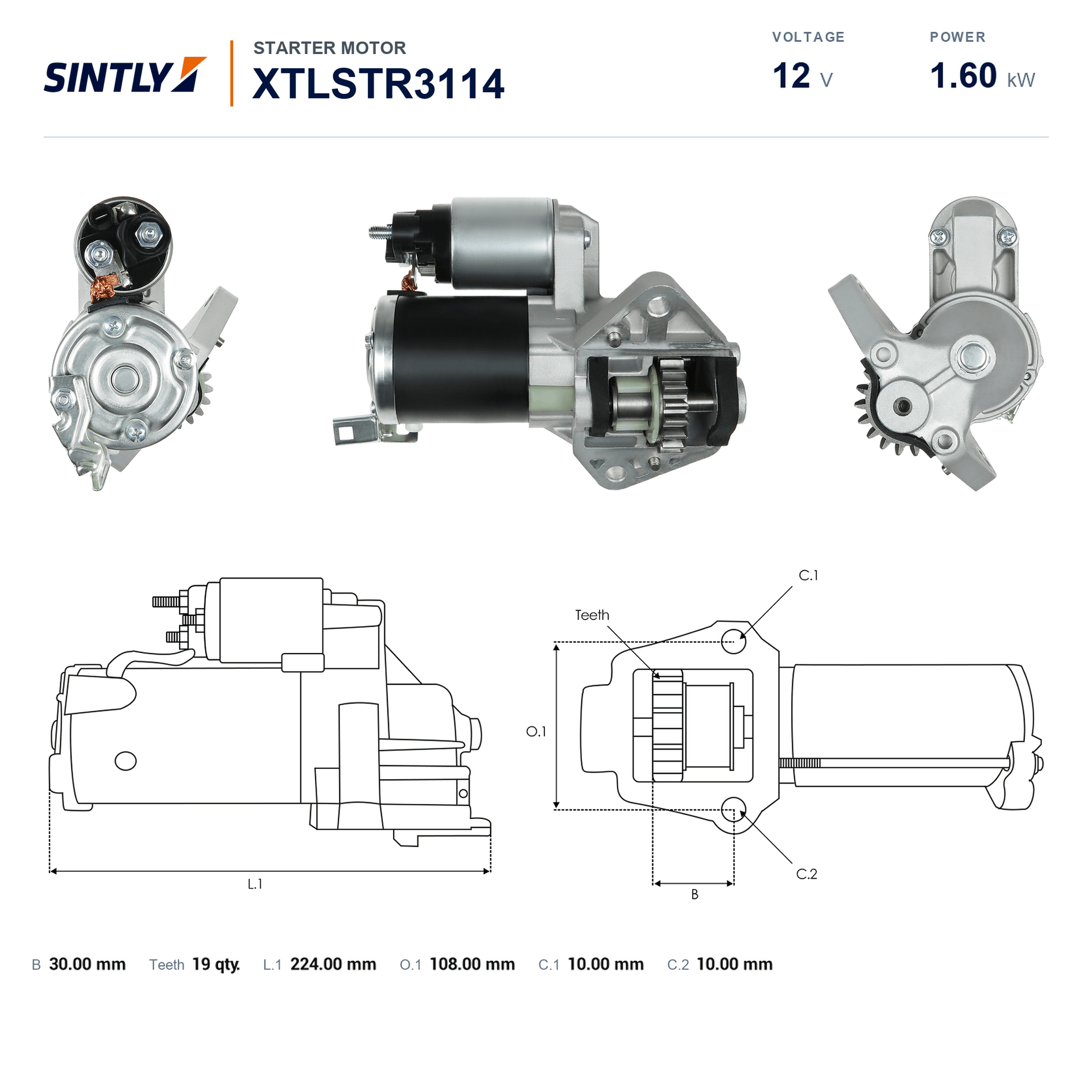 Starter XTLSTR3114