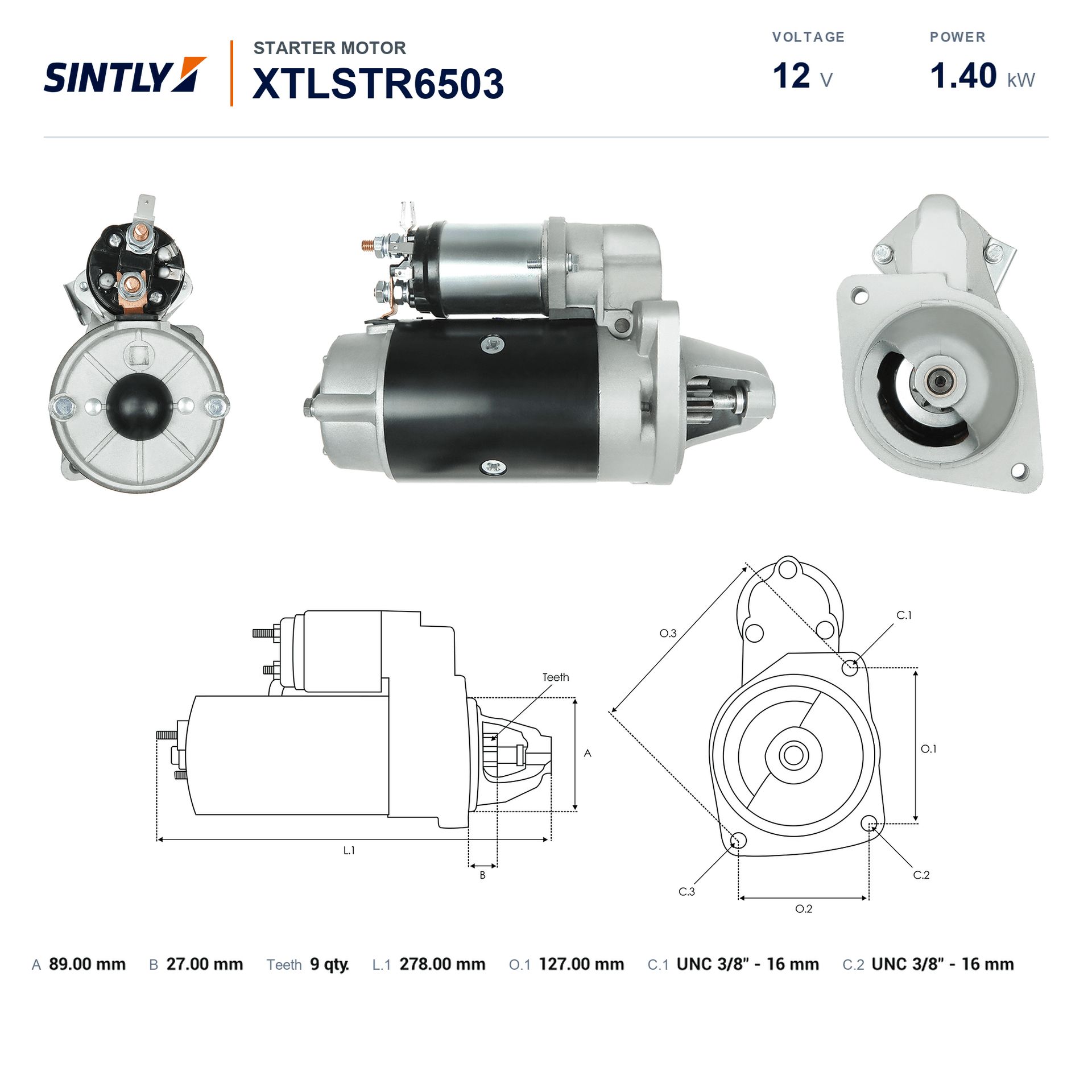 Starter XTLSTR6503