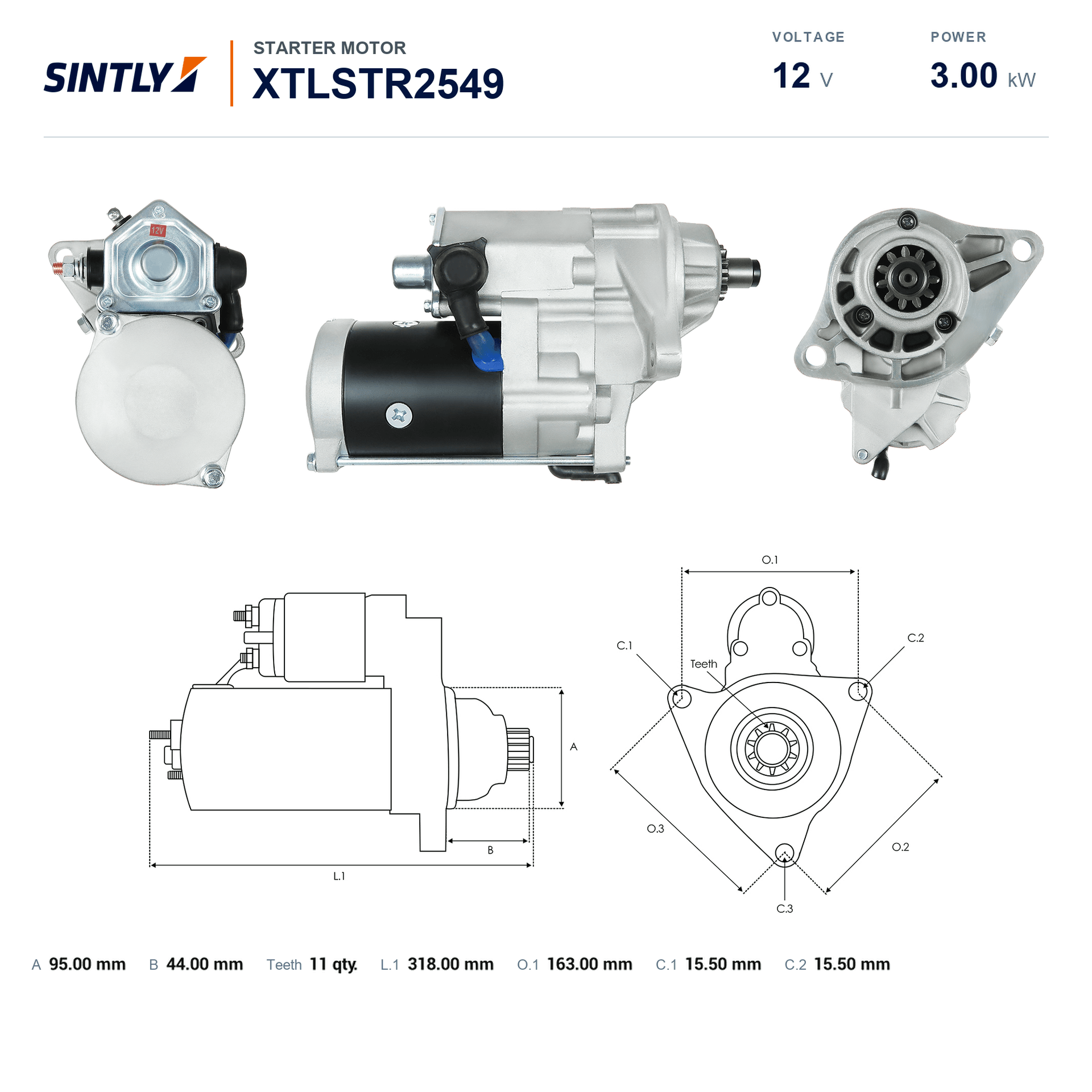 Starter XTLSTR2549