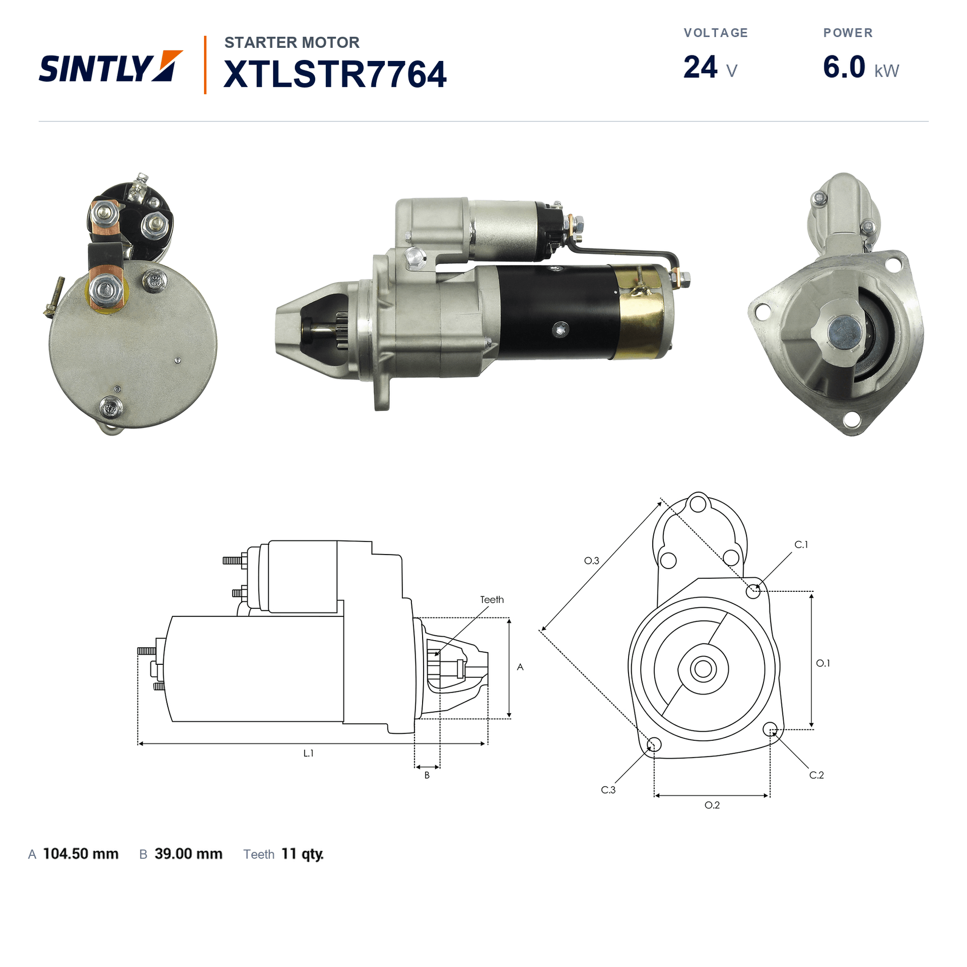 Starter XTLSTR7764